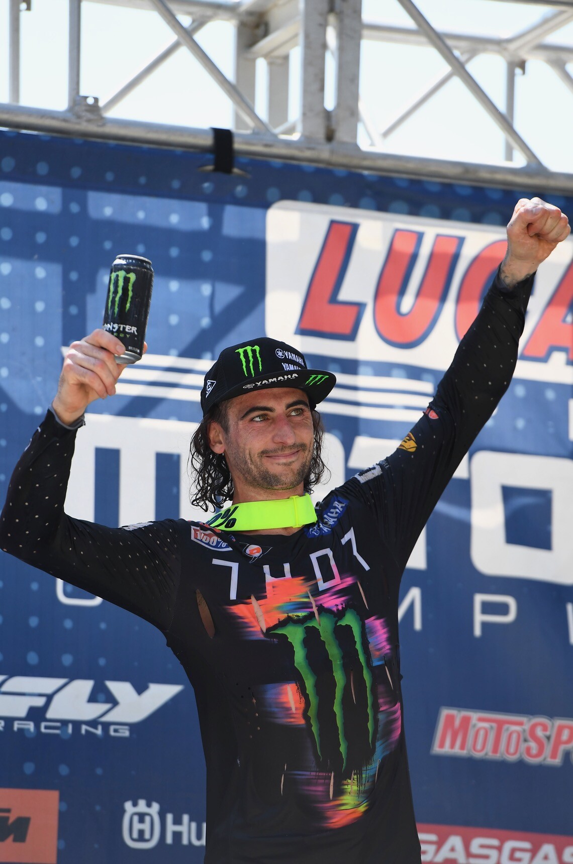 Ferrandis said when he crossed the finish line all he could think about was needing watch. It's a hot one here in Indiana!