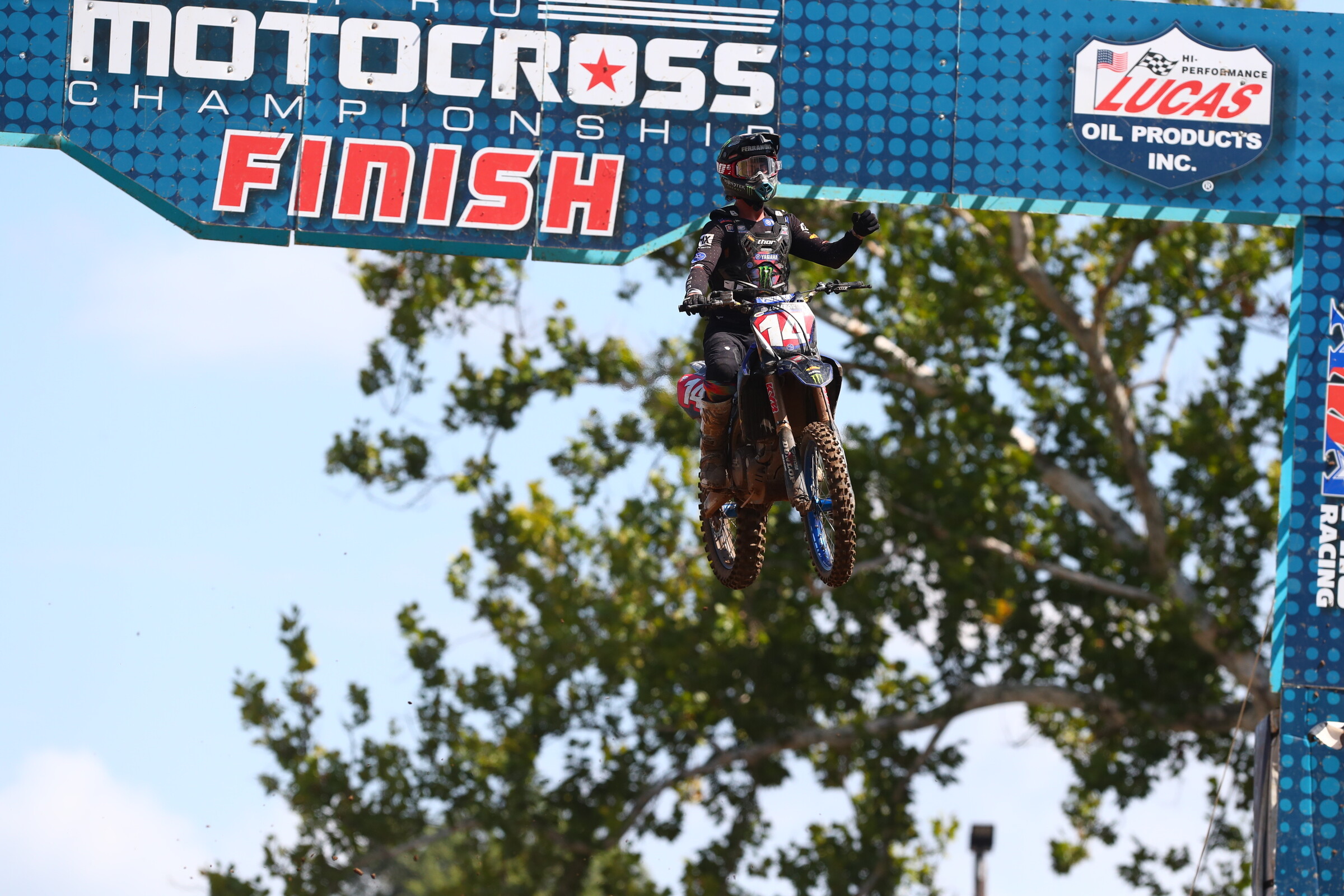 Dylan Ferrandis struck first in the 450 Class.