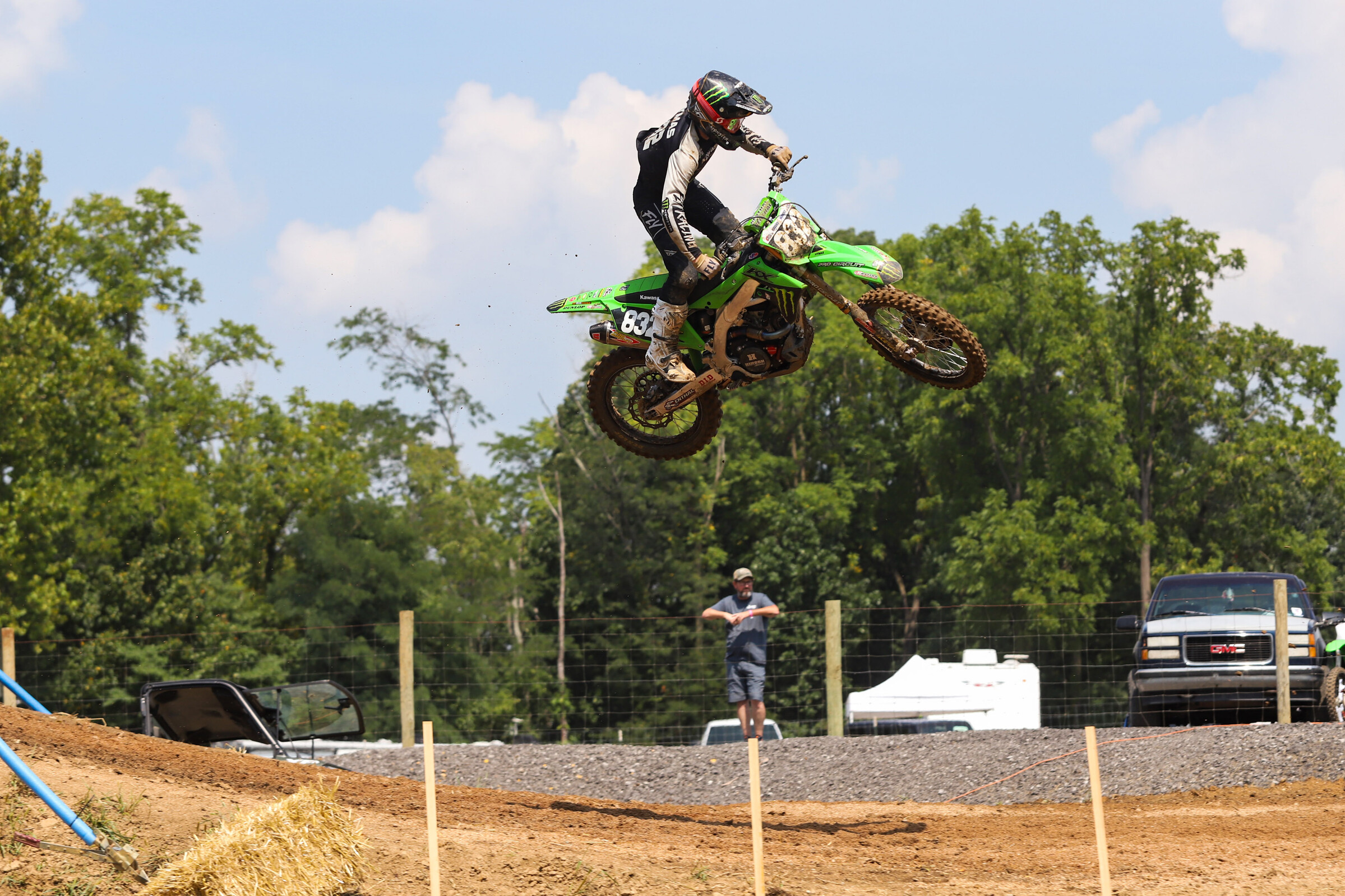 Chance Hymas airing it out.