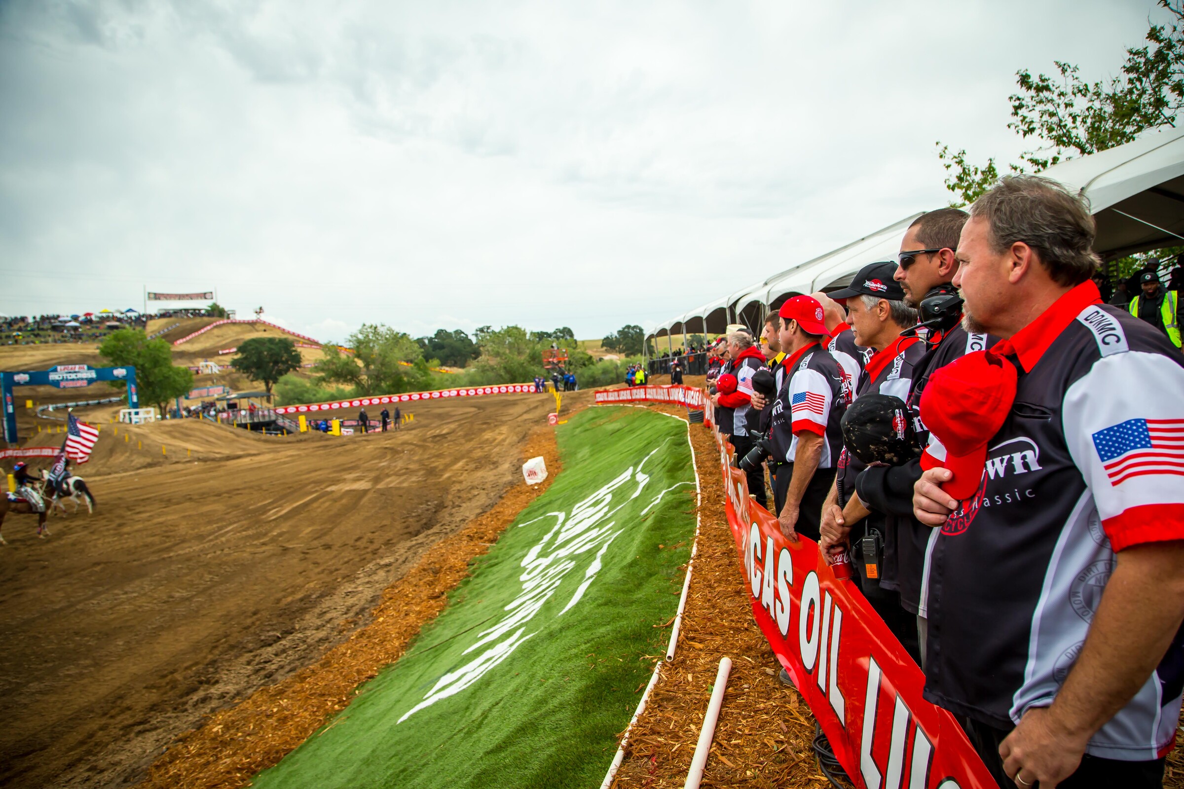 Scenes from the opening ceremony for the 2019 Hangtown Motocross Classic.