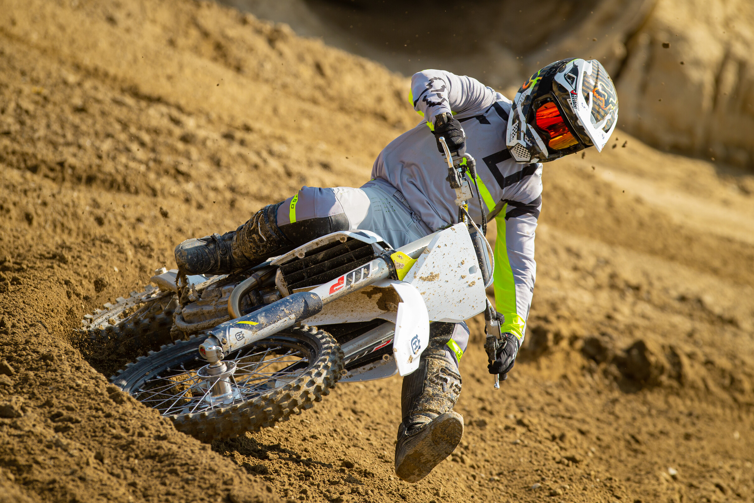 Kenny Day on the 2022 Husqvarna FC 250.