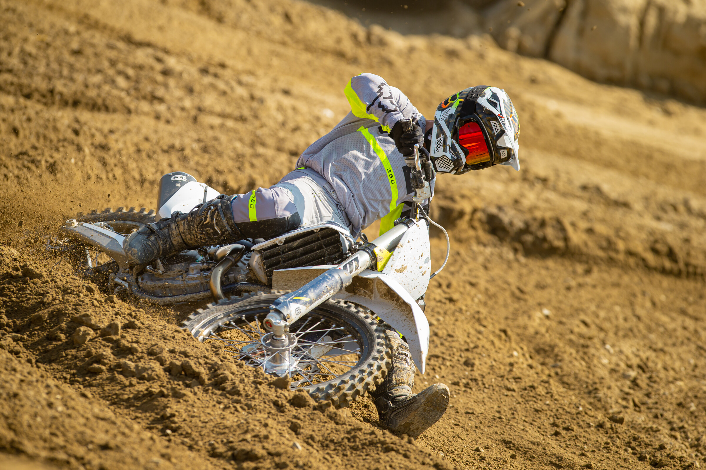 Kenny Day on the 2022 Husqvarna FC 250.