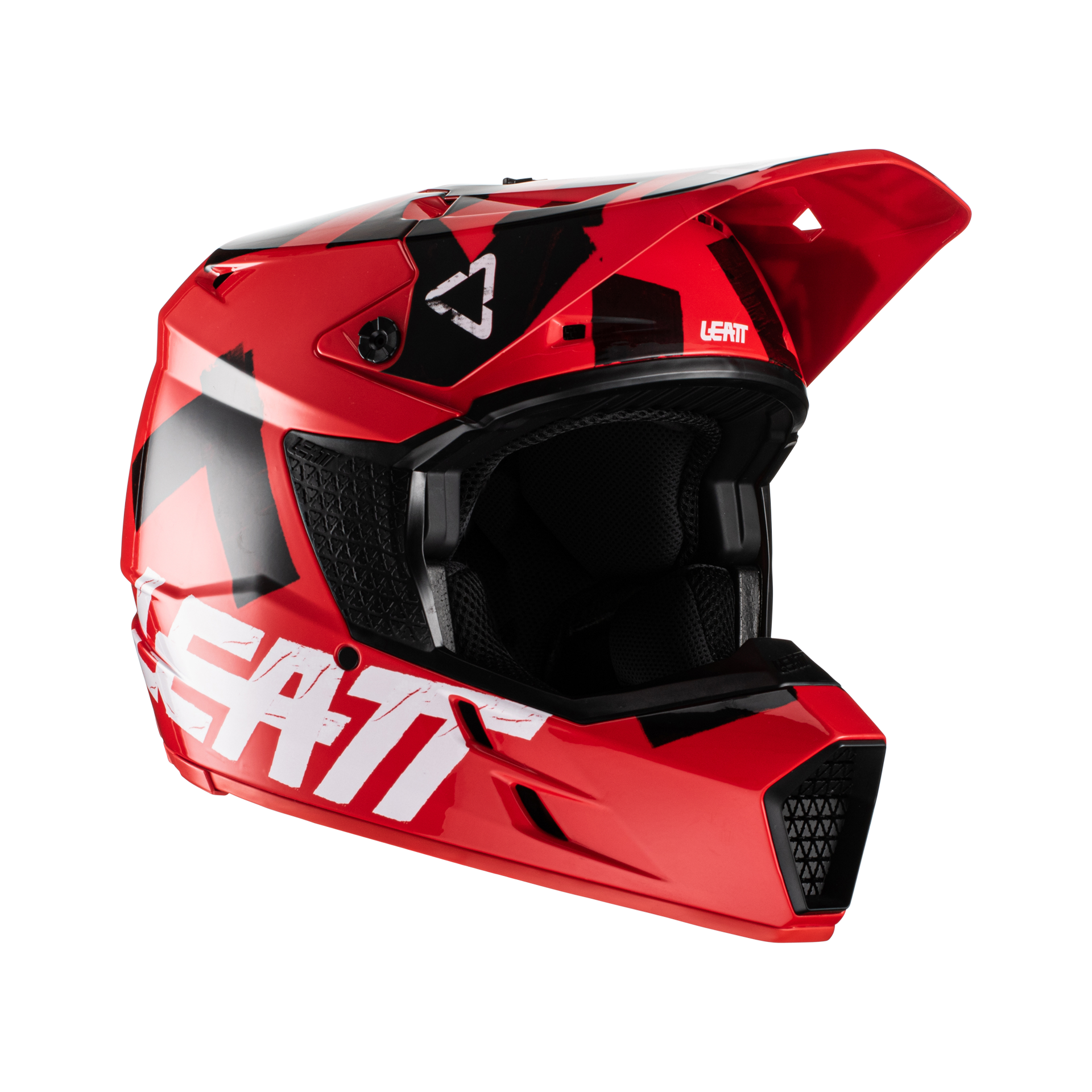 Red - 3.5 Moto Helmet - Leatt 2022