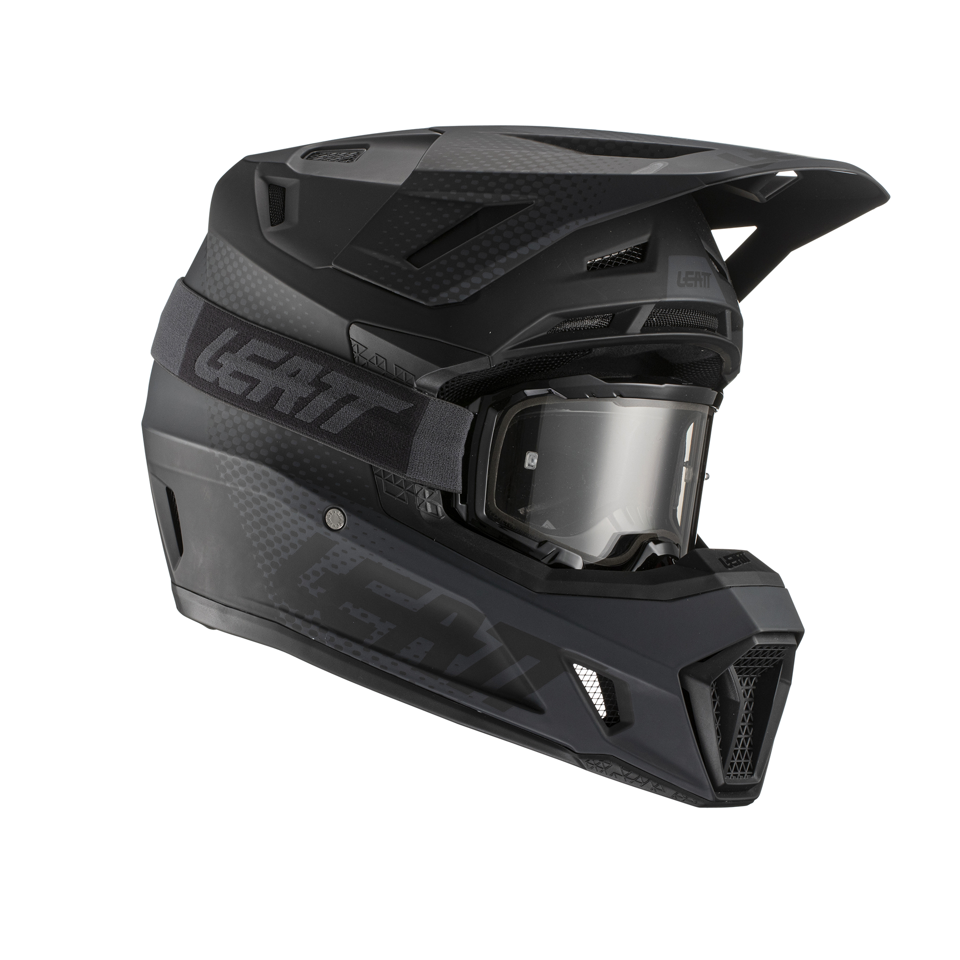 Black 7.5 Moto - Helmet - Leatt 2022