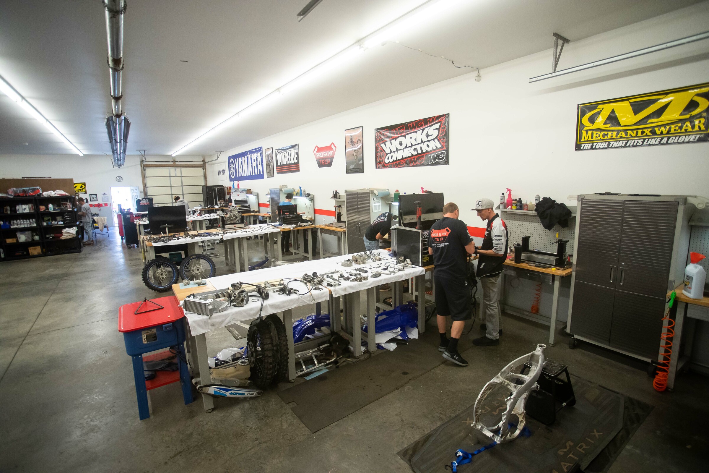 The Pro SX MX Tech shop.
