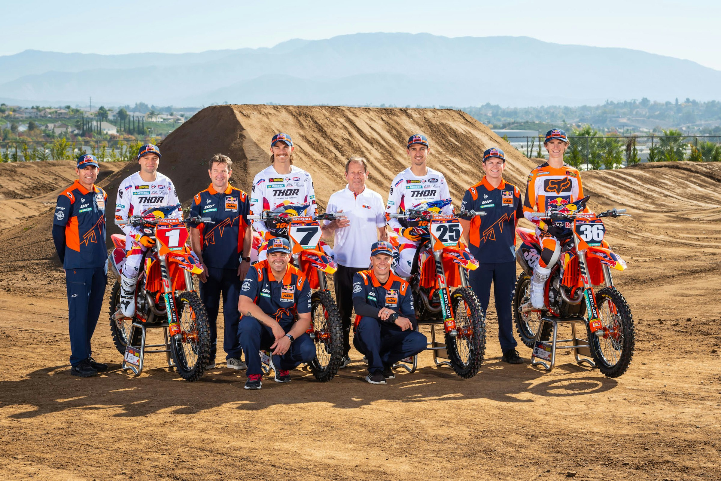 Red Bull KTM Factory Racing Introduces Four-Rider 2022 AMA Supercross Roster