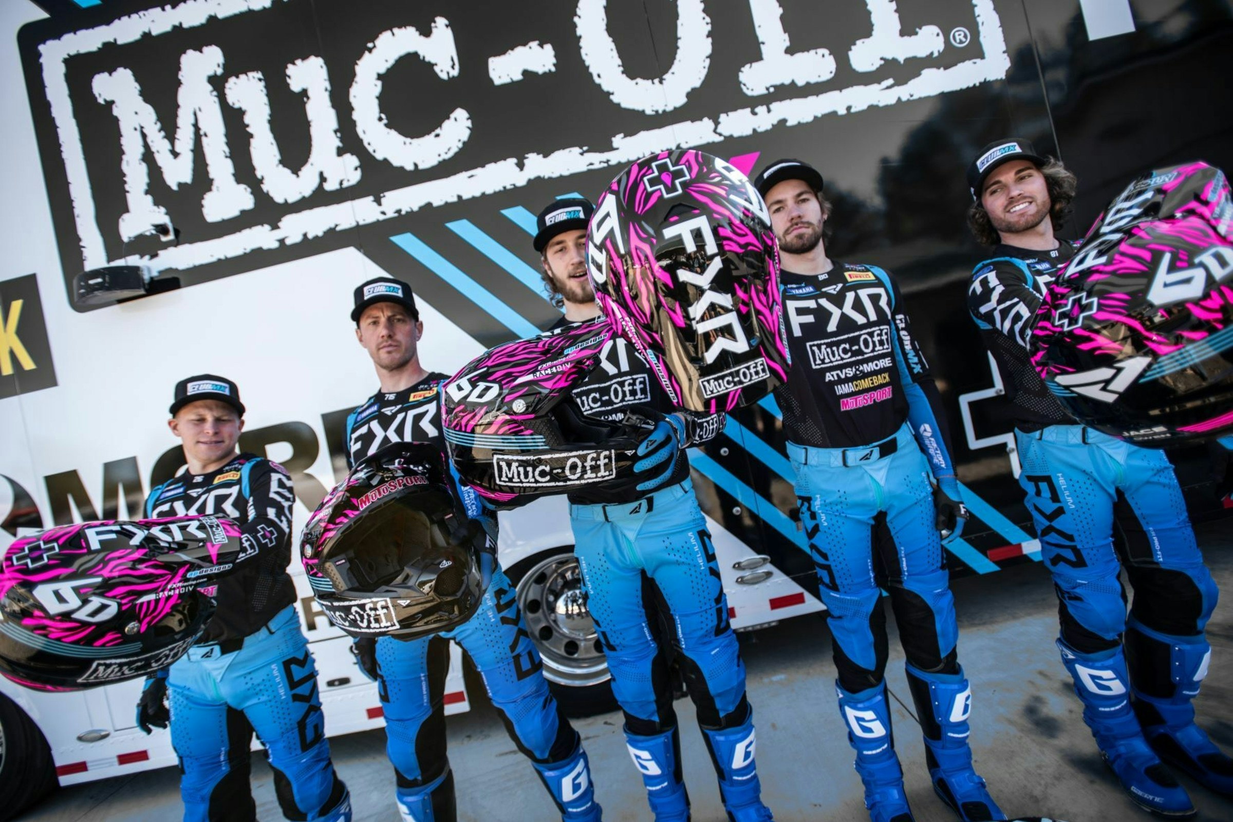 Muc-Off Backs Six-Rider FXR ClubMX Yamaha Squad