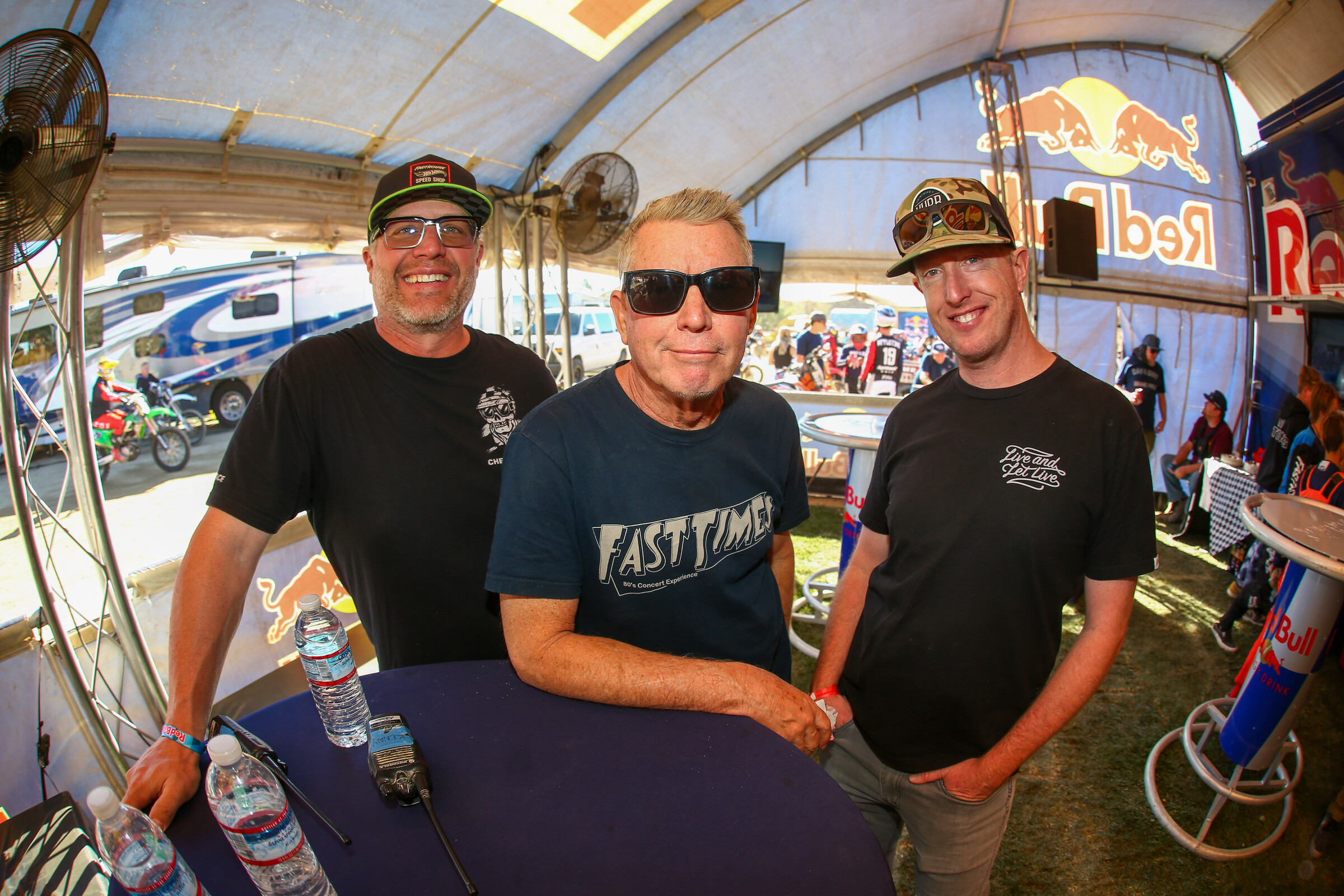 Jason, Kenny, and Kevin at Day in the Dirt.