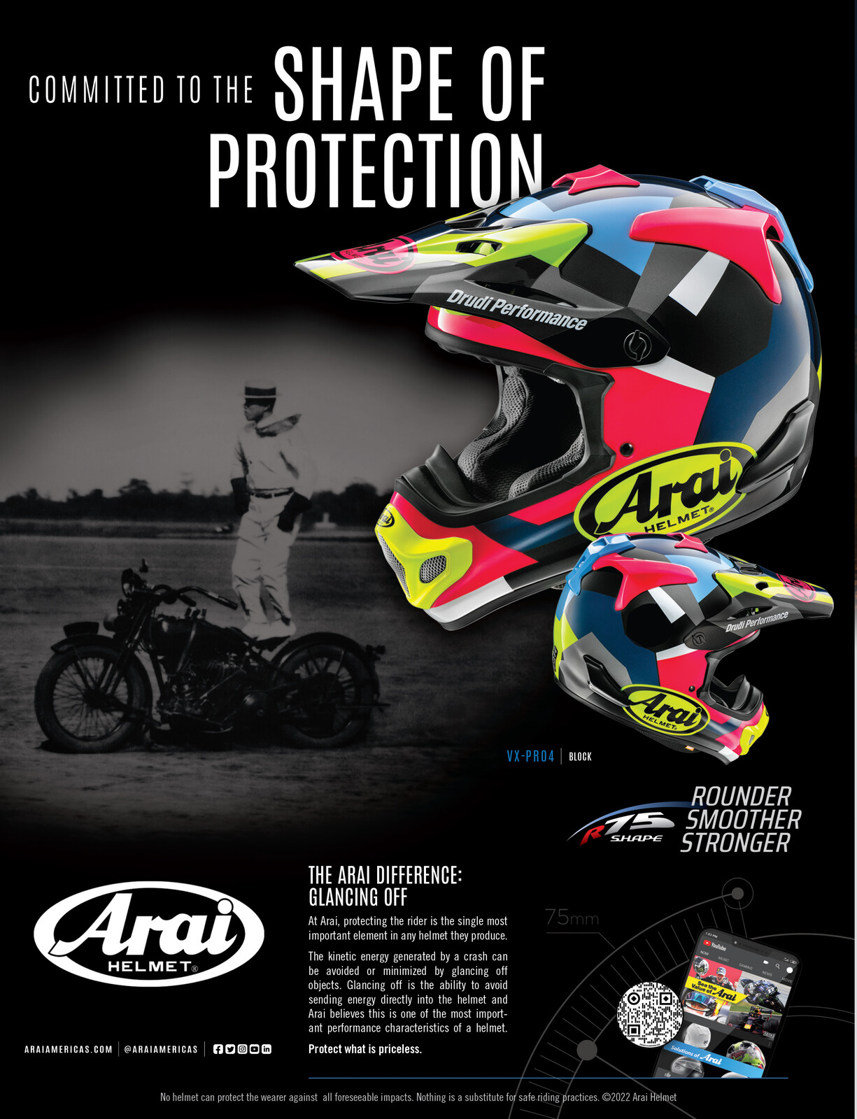 Advertisement: arai