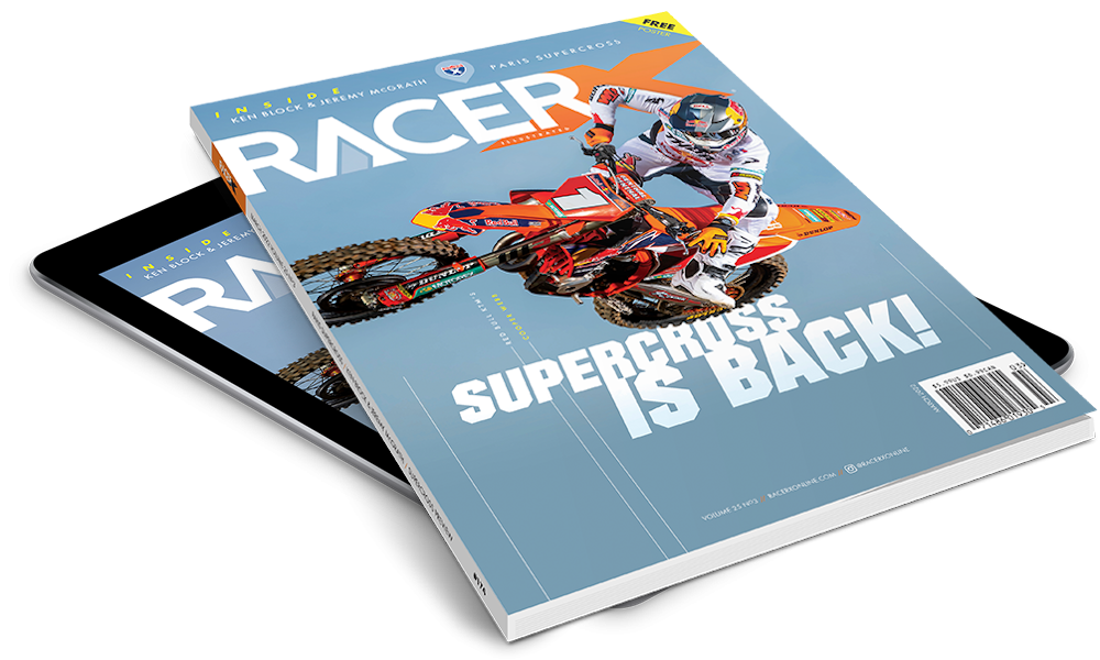 Racer X Magazine Print + Digital Subscription