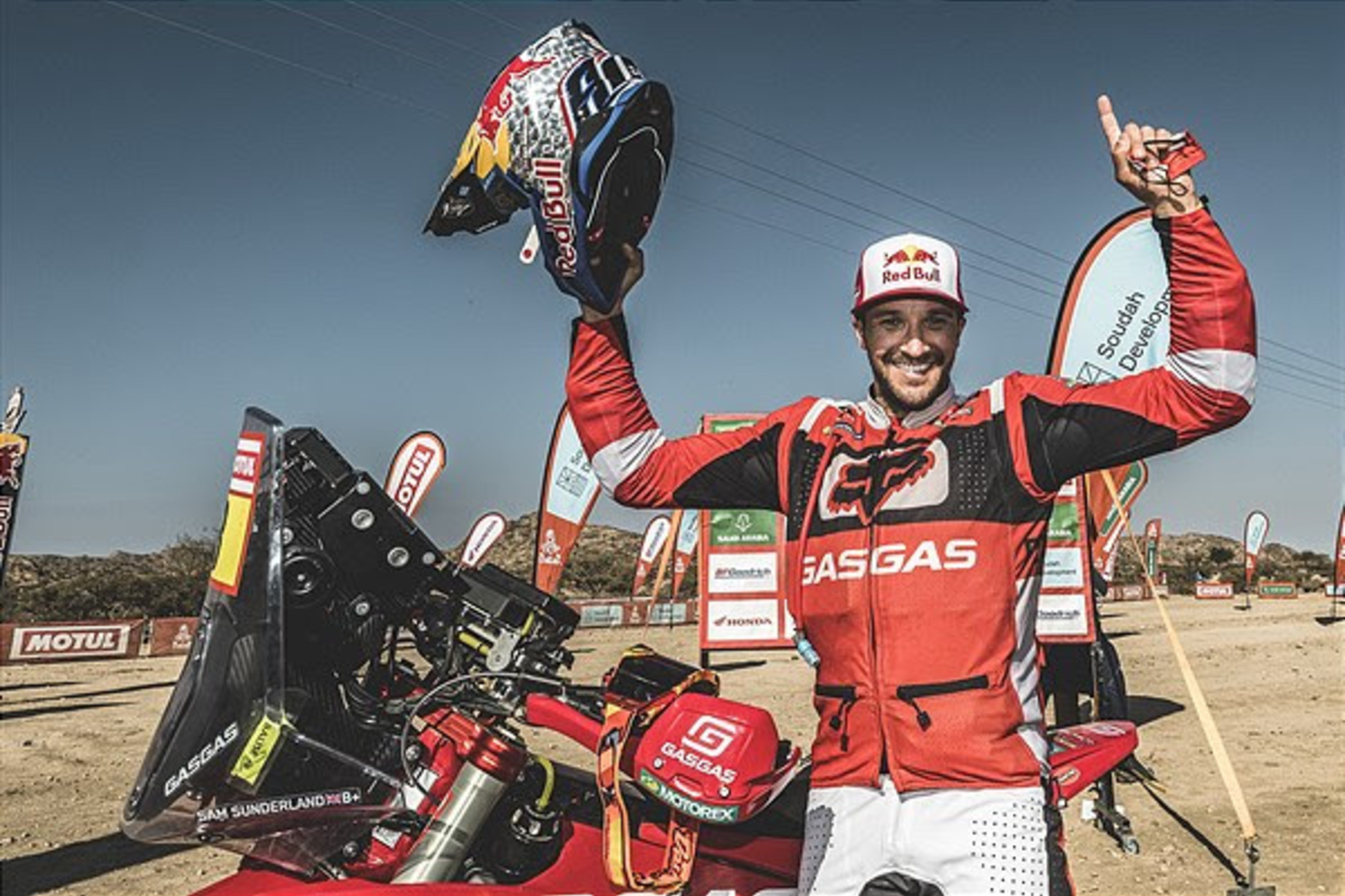 Sam Sunderland and GasGas Win the Dakar Rally