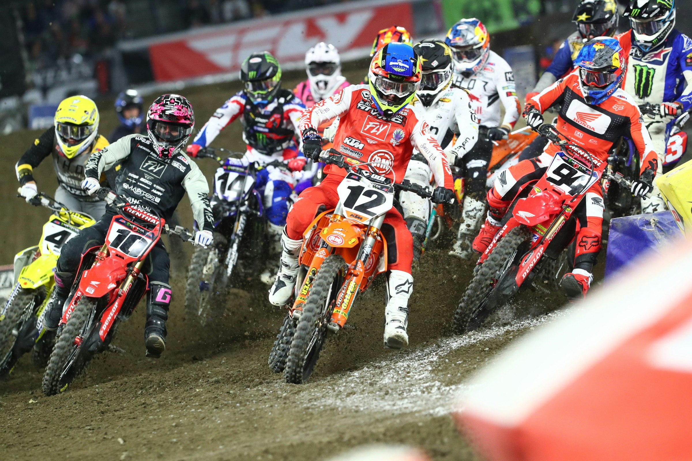 Watch: Anaheim 2 Supercross Highlights