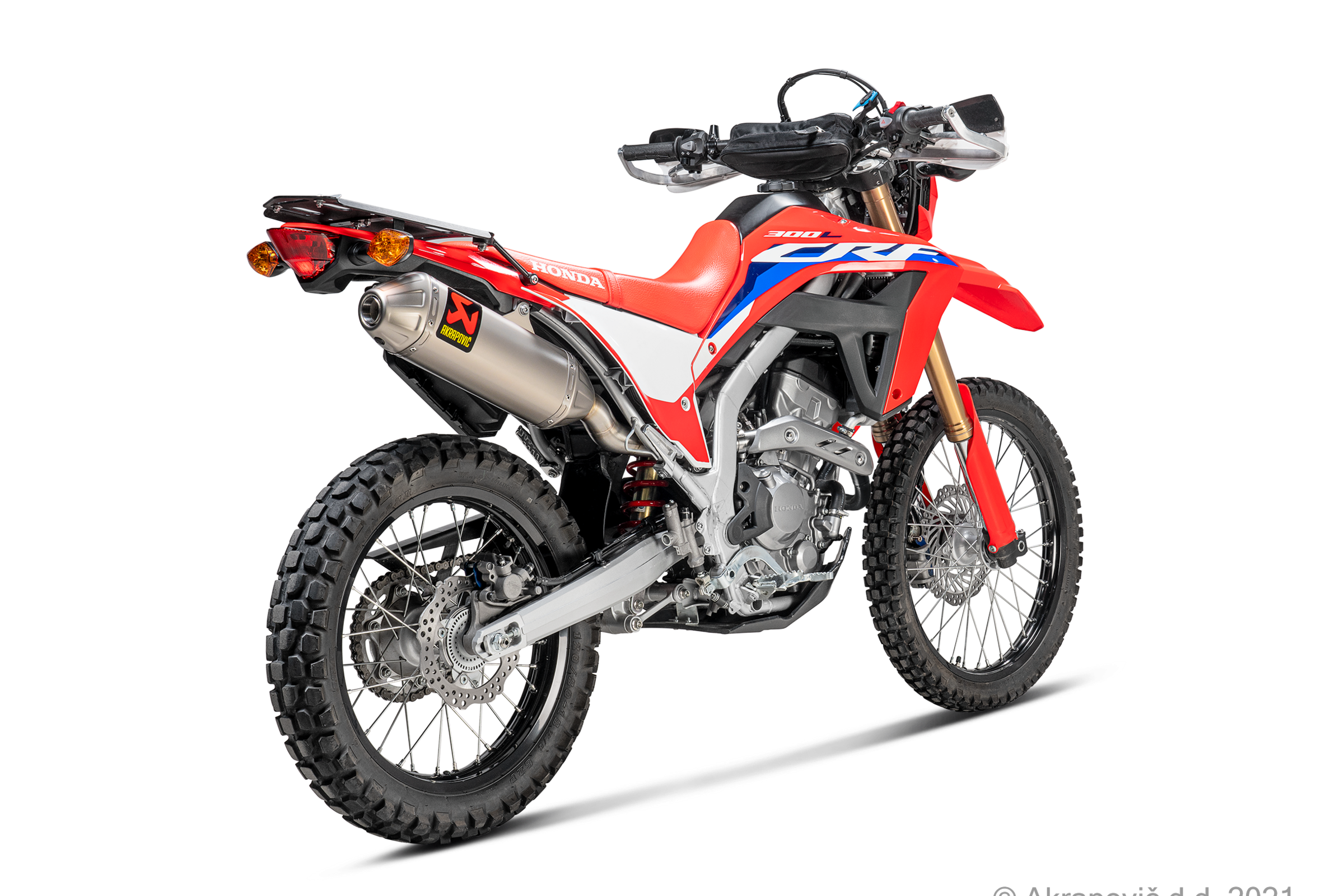 Turn Your 2021 CRF300L Into a Pure Racer with Akrapovic