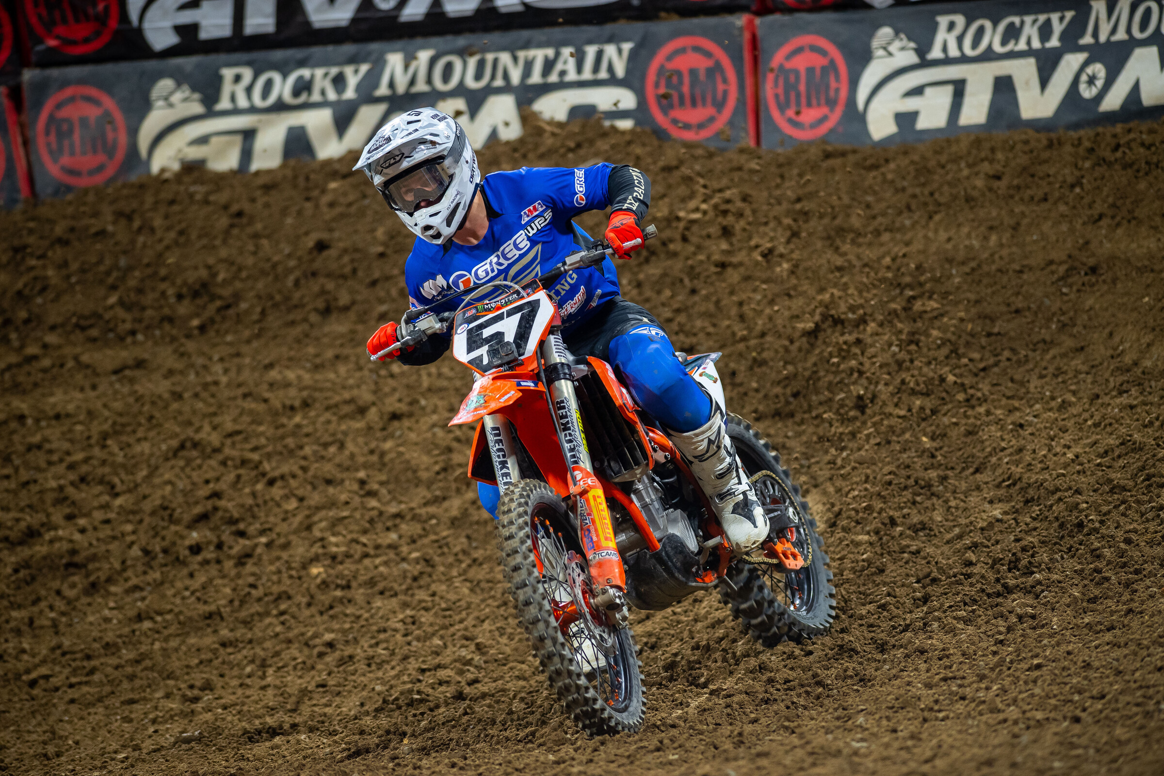 Moranz at the San Diego Supercross.