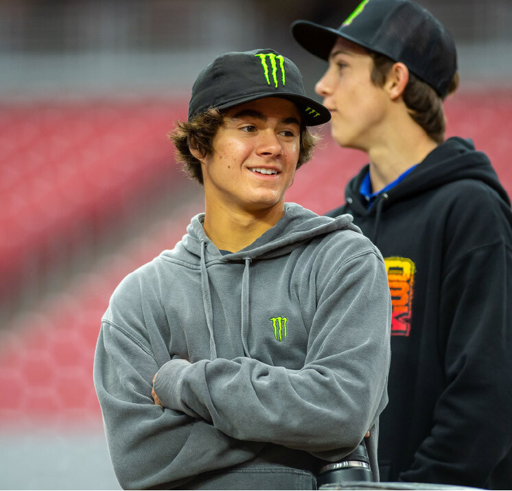 SX Futures contender Gavin Towers soaks up the whole experience.