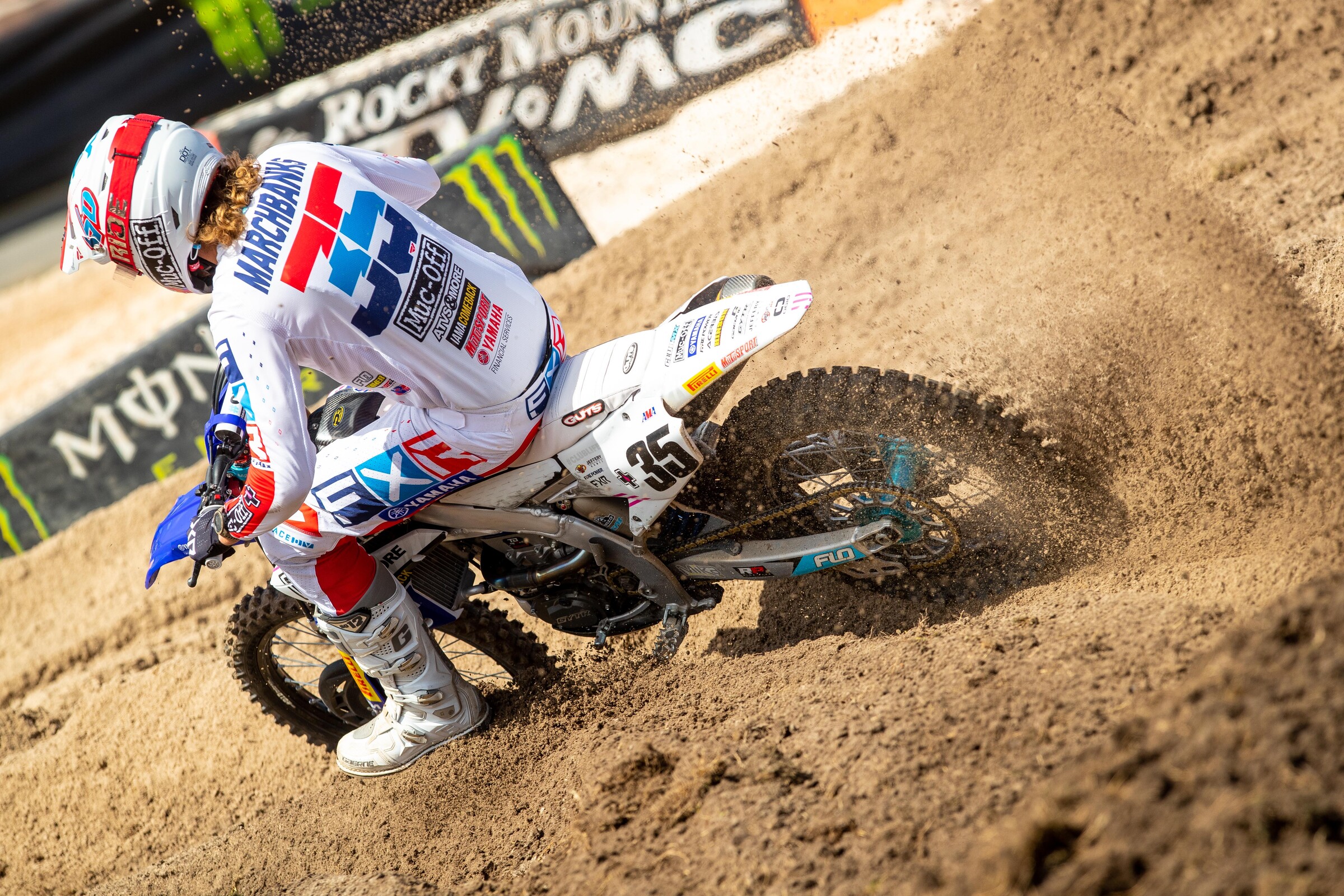 Garrett Marchbanks qualified 12th overall in the 450SX Class with a 1:13.144 in the 450SX B group.