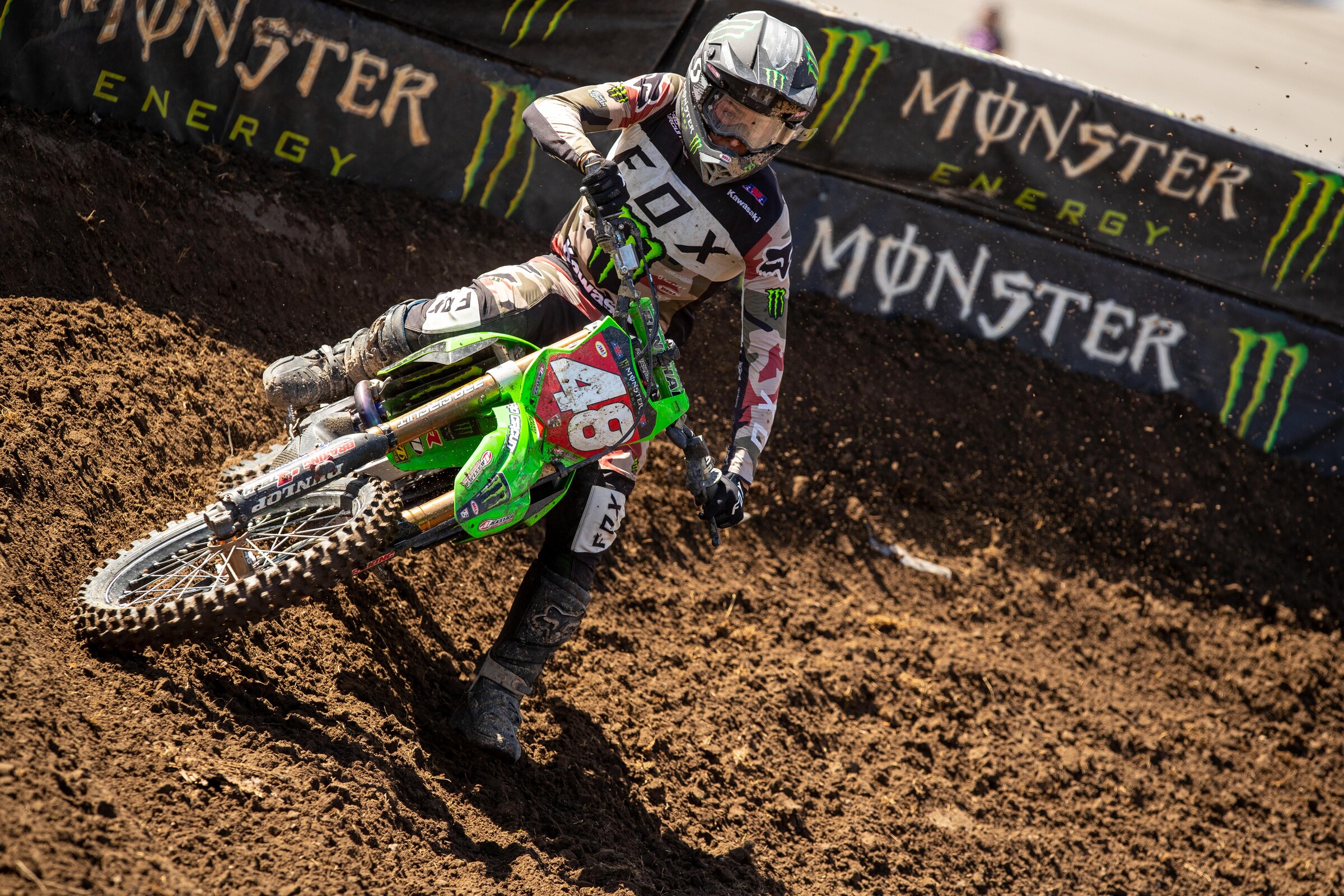 Cameron McAdoo qualified sixth overall in 250SX.
