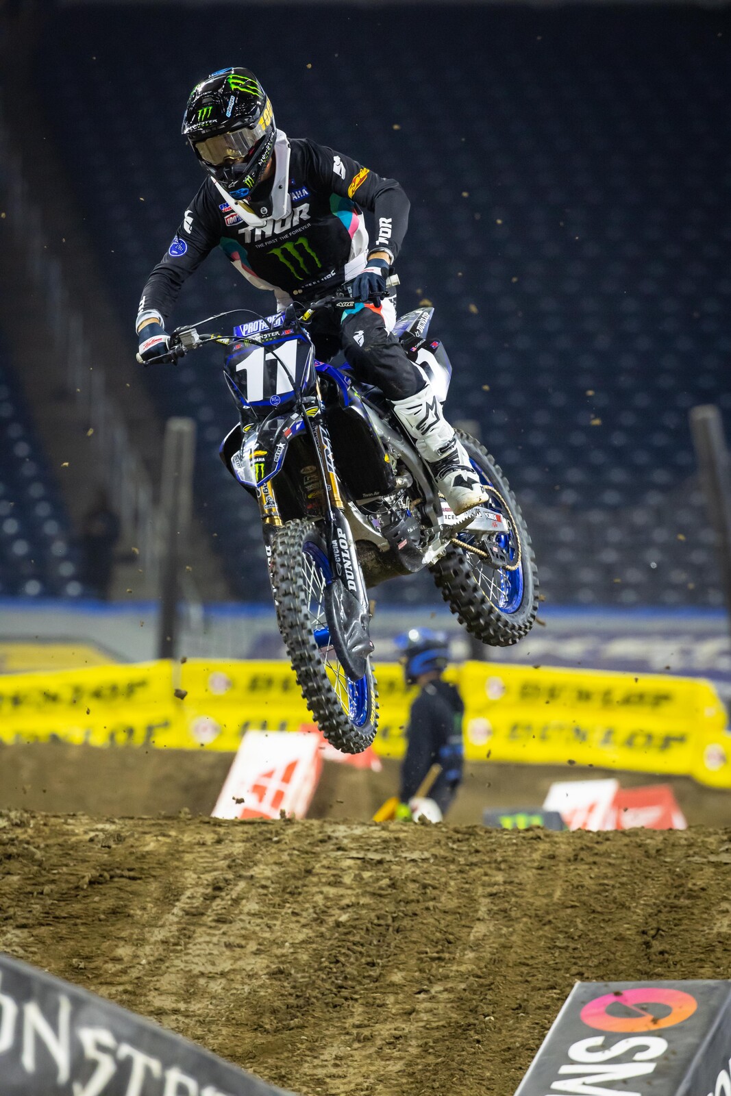 First look at Kyle Chisholm on his Monster Energy/Star Yamaha Racing YZ250F fill-in ride.