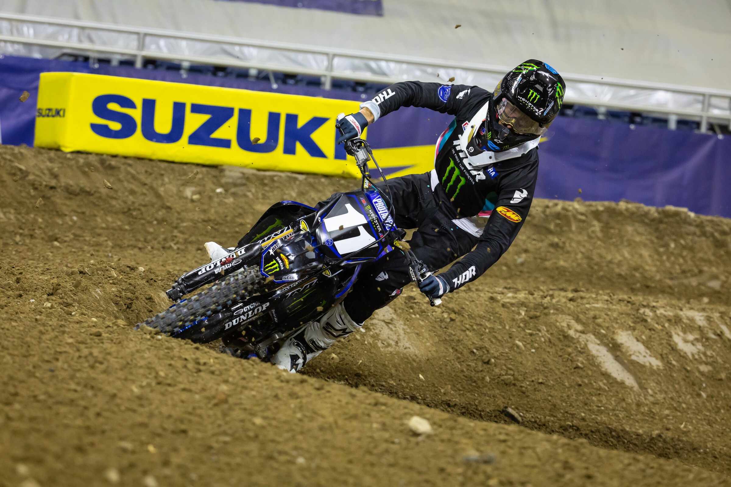 First look at Kyle Chisholm on his Monster Energy/Star Yamaha Racing YZ250F fill-in ride.