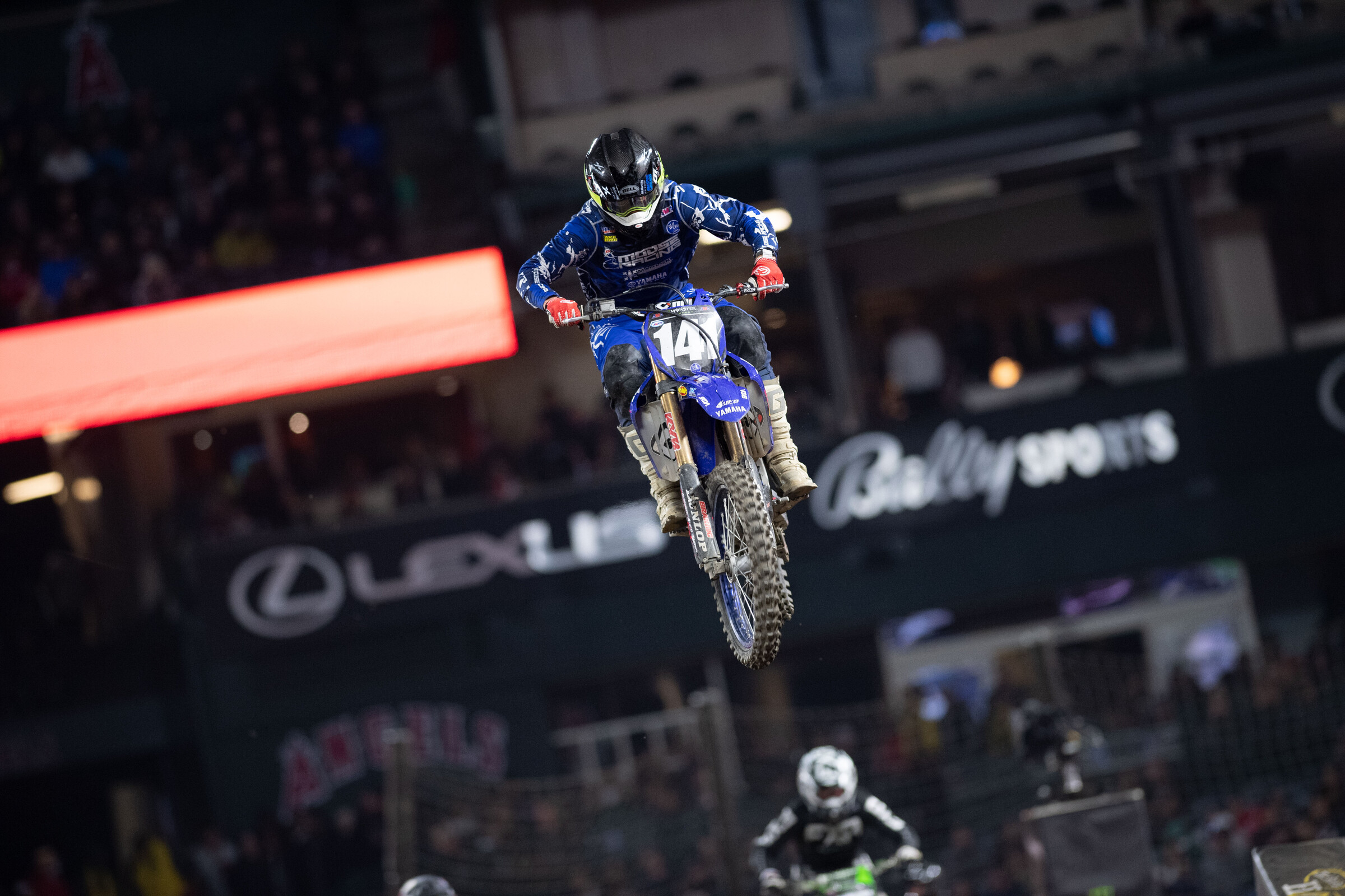 Taylor at the Anaheim 1 Supercross 2022 season opener.
