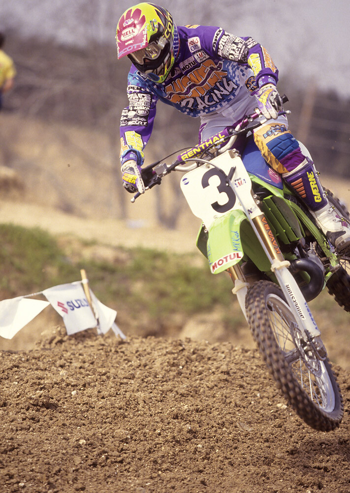 Mike Kiedrowski, the 1993 250cc Class AMA Motocross champion.