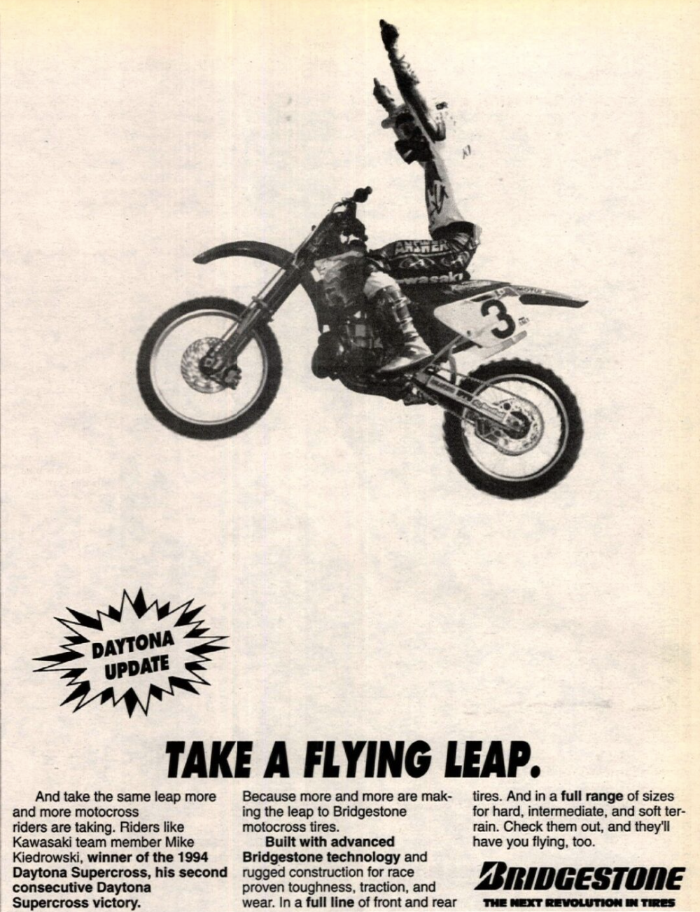 Mike Kiedrowski in Cycles News.