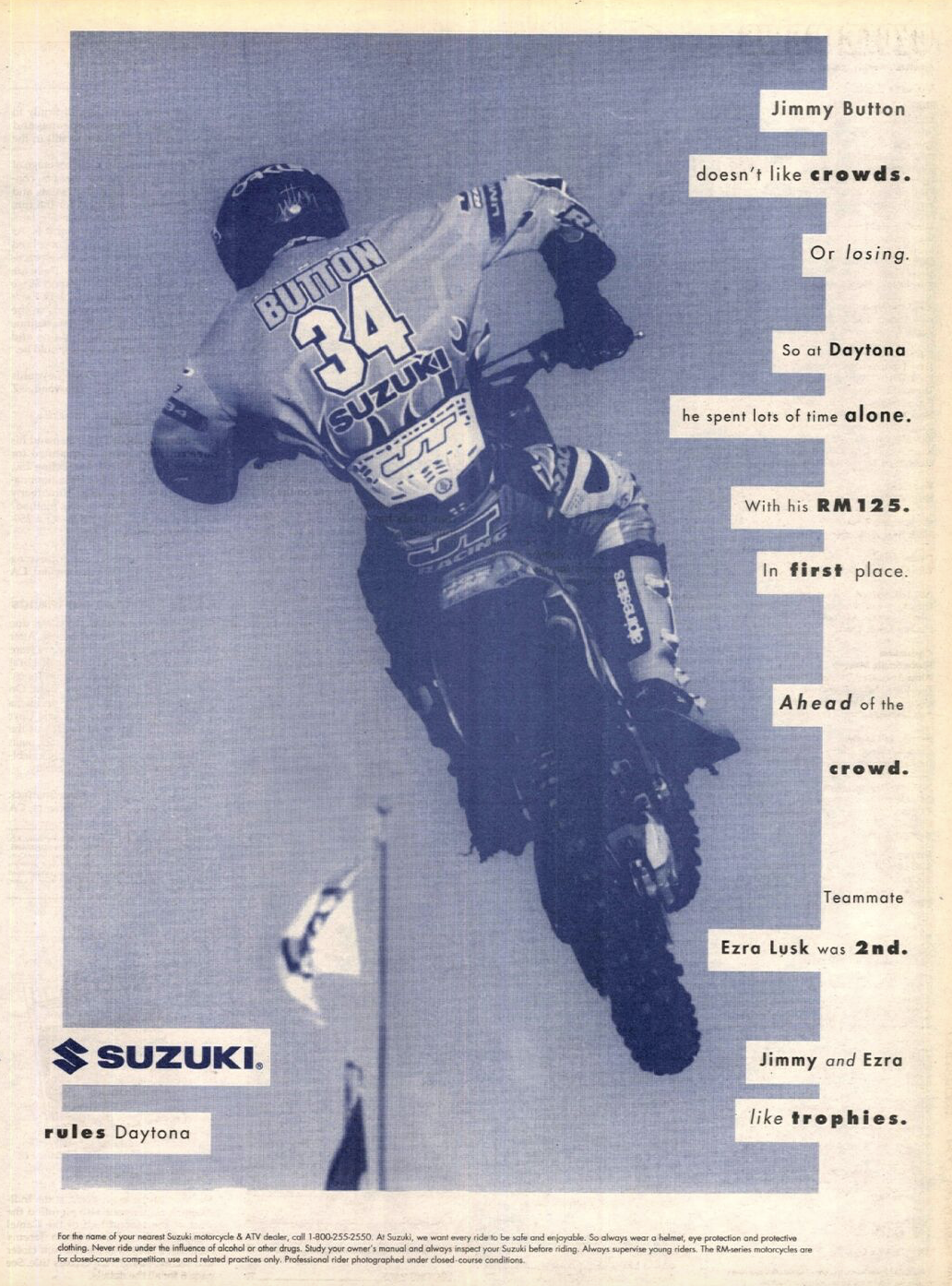 Jimmy Button in Cycles News.