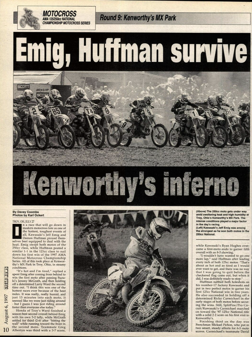 Cycle News coverage of Kenworthy's