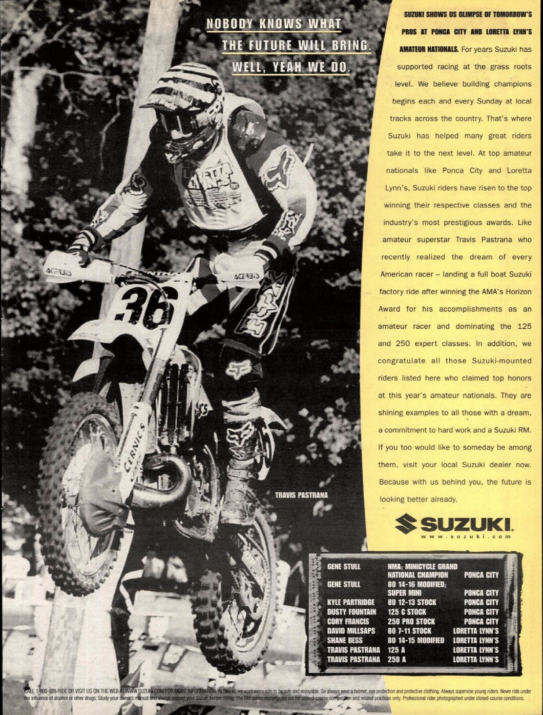 Travis Pastrana at Loretta Lynn's Ranch