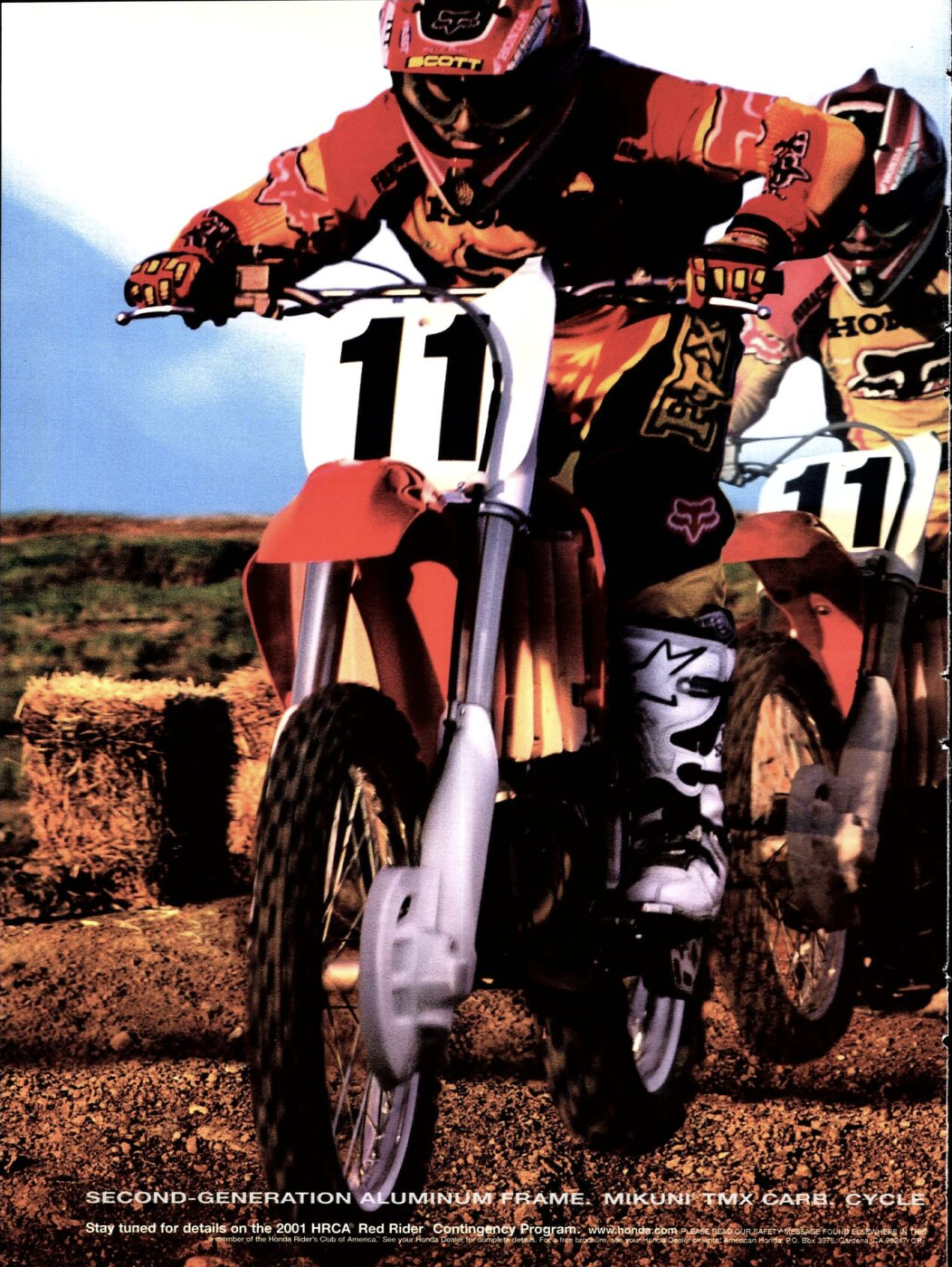 Ezra Lusk in a Honda ad.