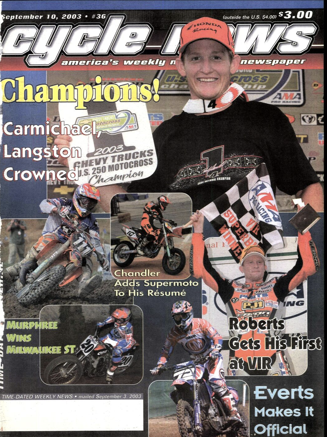 No one probably realized at that moment that this would be the last 250 National win for a 250cc two-stroke motorcycle.