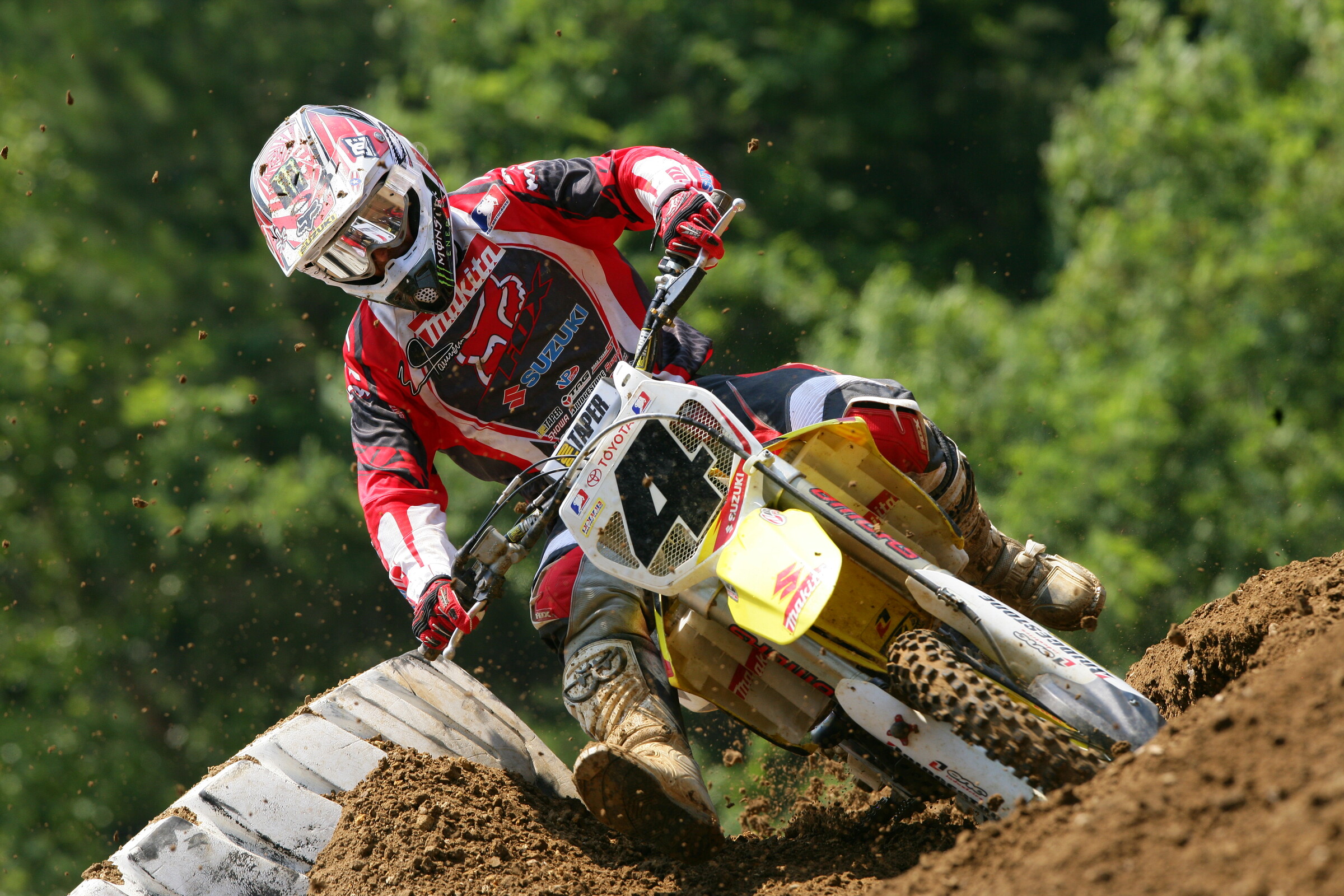 Ricky Carmichael, the 2006 450cc Class AMA Motocross champion.