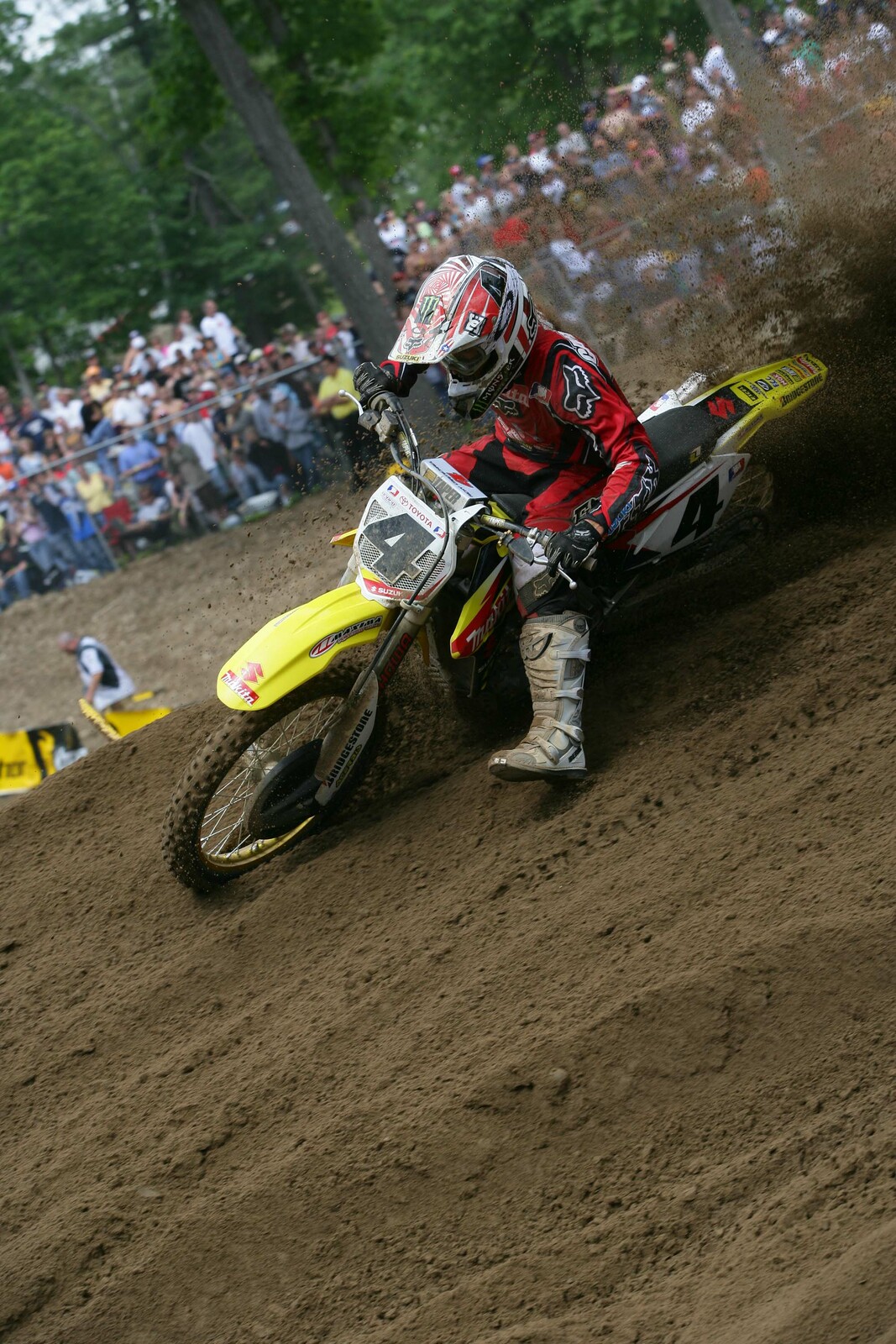Carmichael at Southwick in 2006.