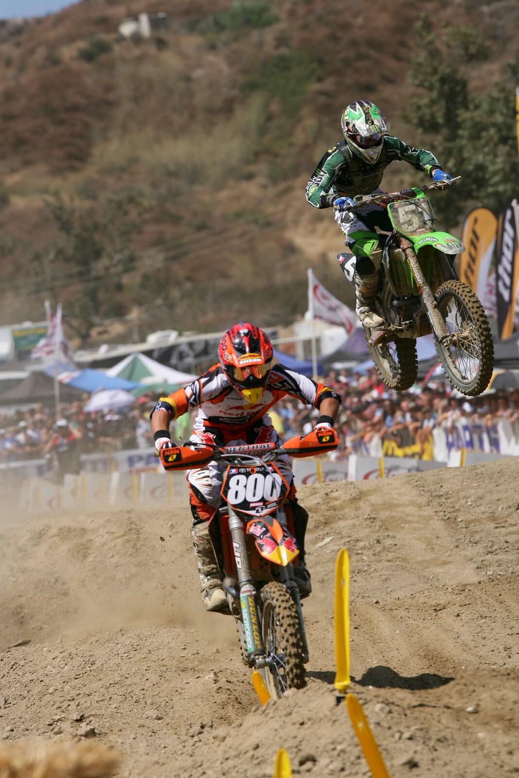 Alessi with RV close at the 2006 Glen Helen National.