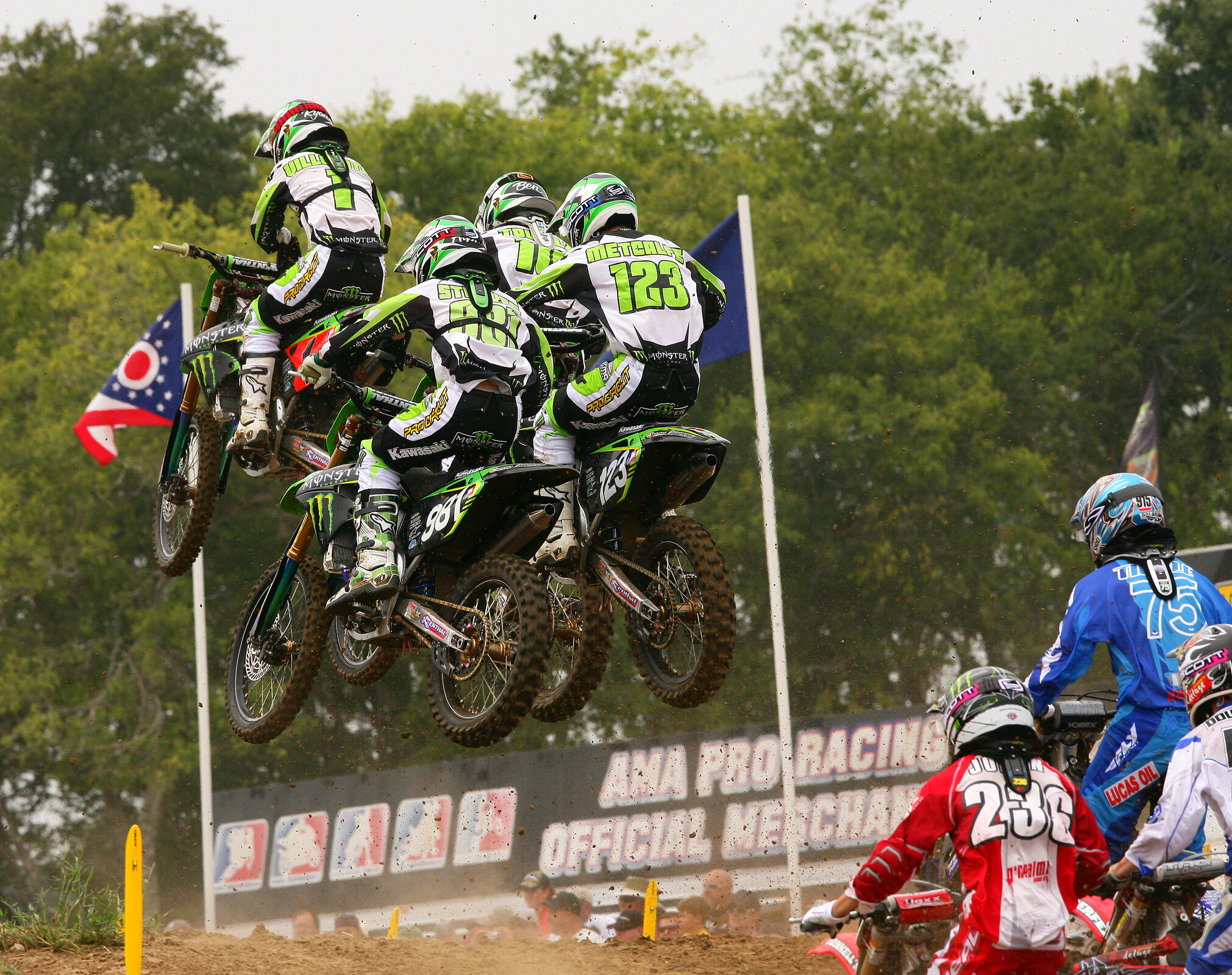 Ryan Villopoto, the 2007 250cc Class AMA Motocross champion.