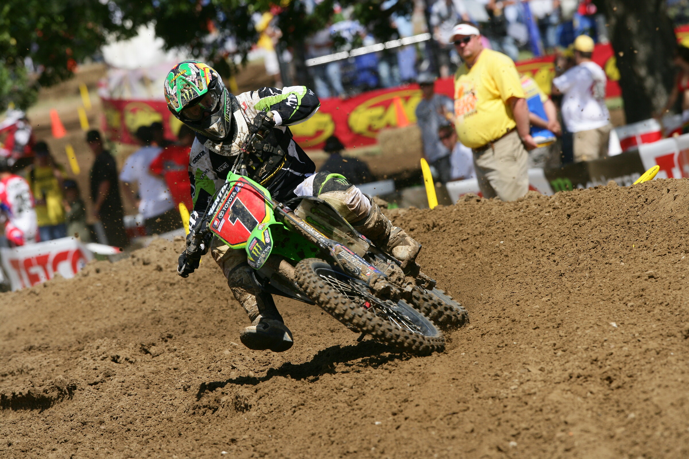 Ryan Villopoto, the 2008 250cc Class AMA Motocross champion.