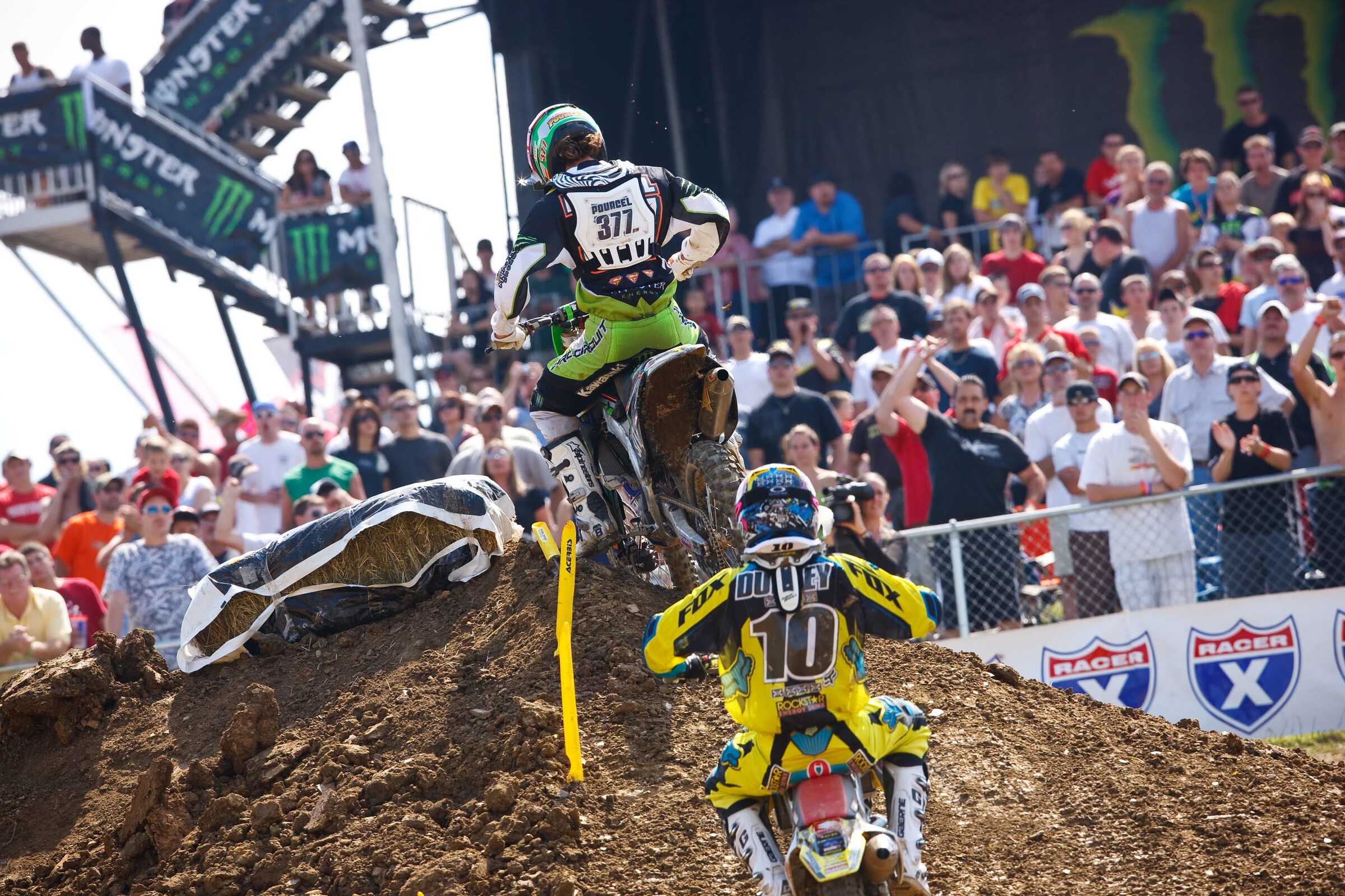 Pourcel and Dungey at Steel City.