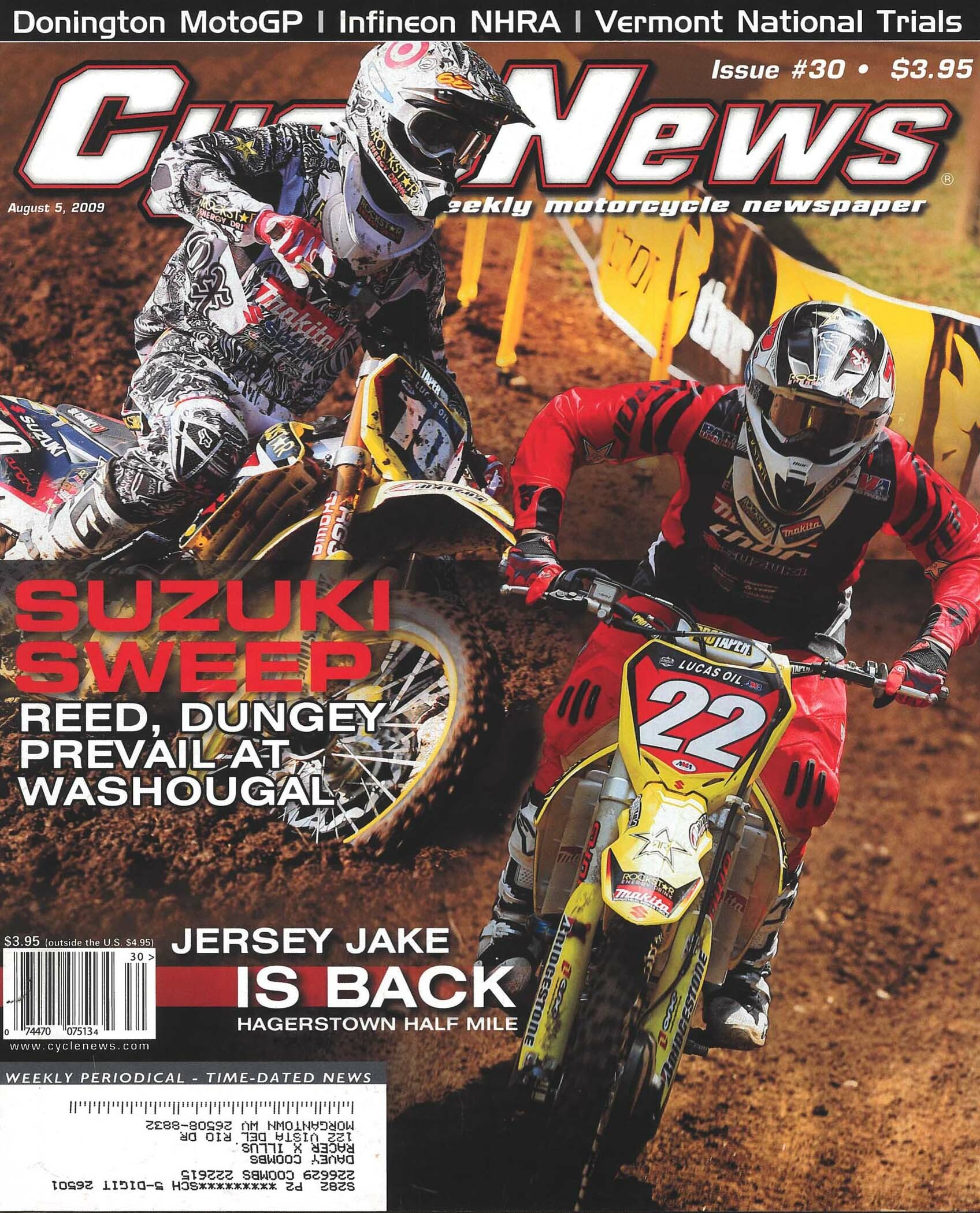 Cycle News cover