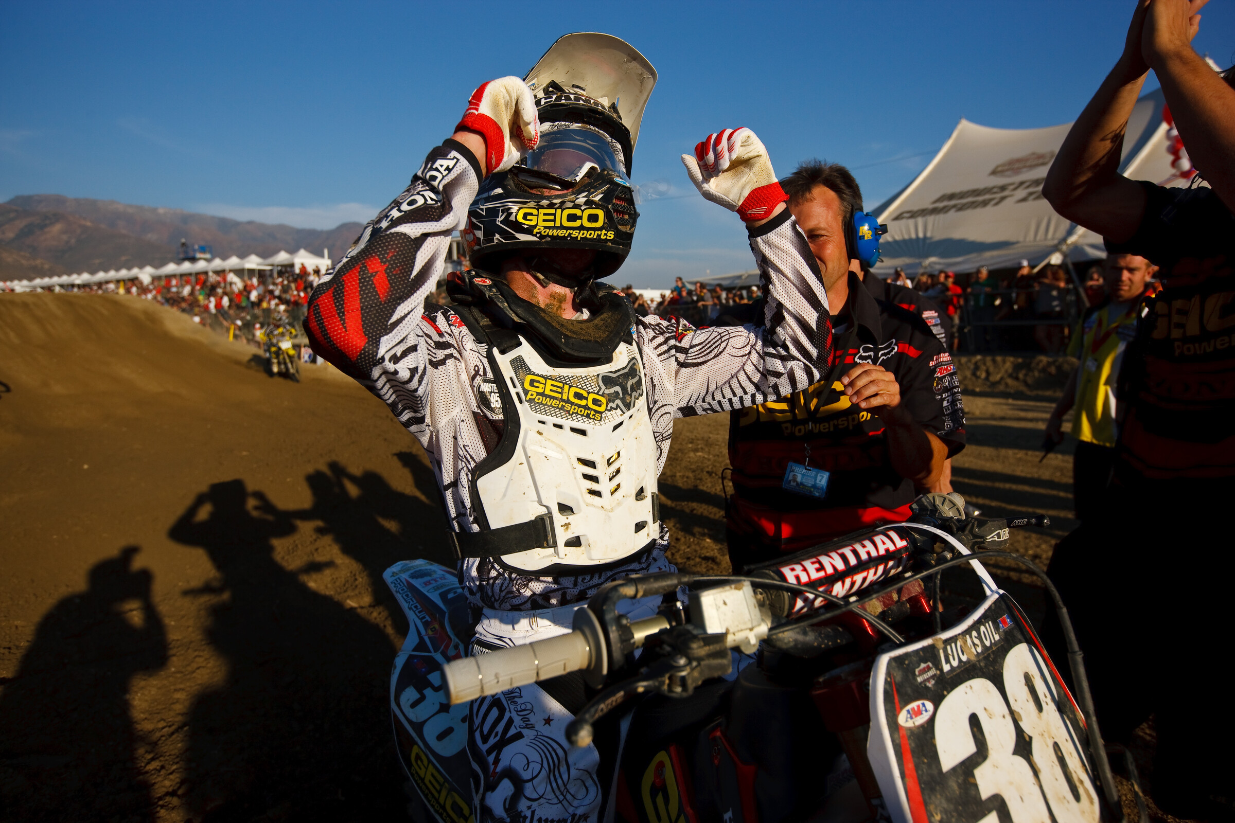 Canard at the finale.