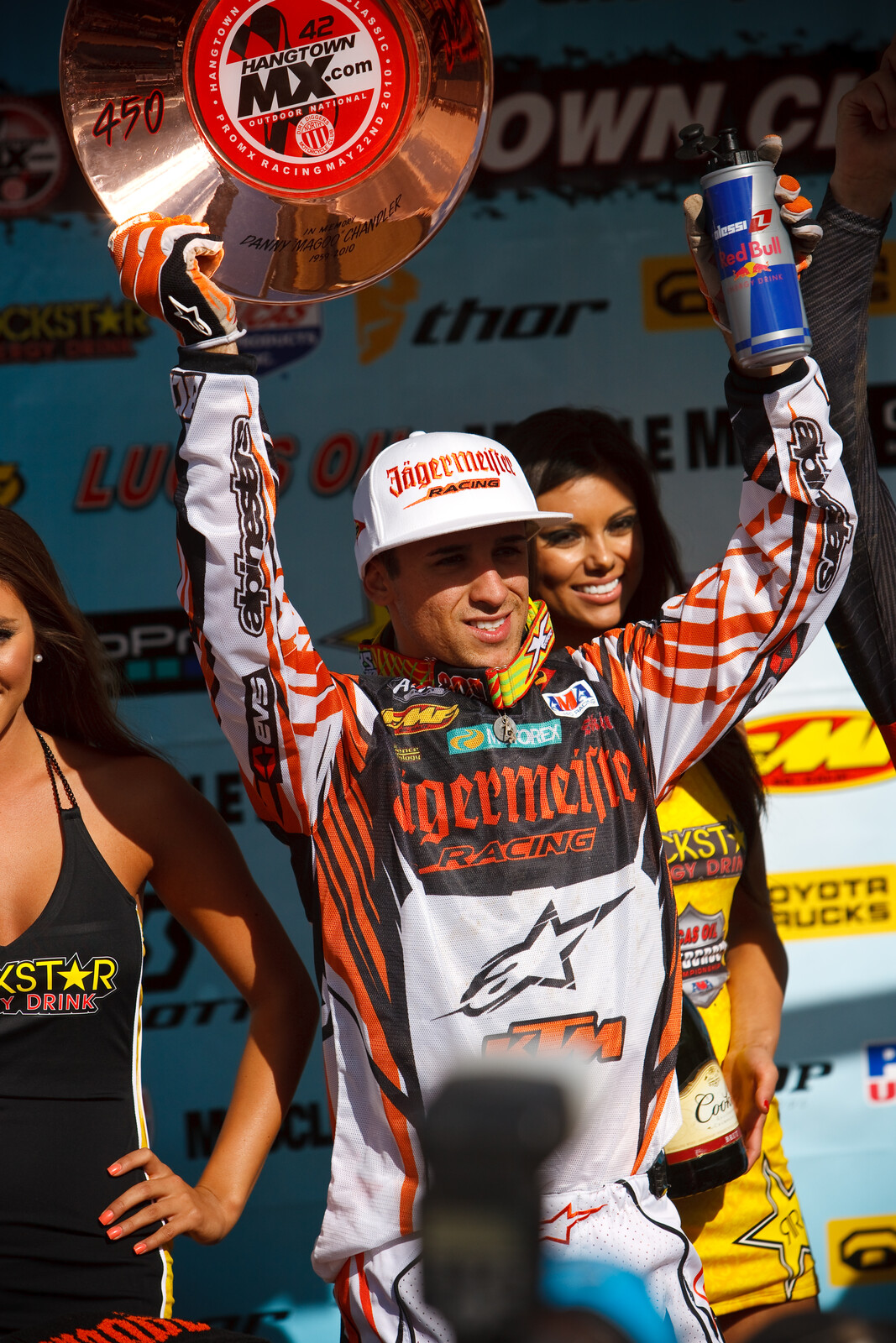Mike Alessi at the Hangtown Motocross Classic.