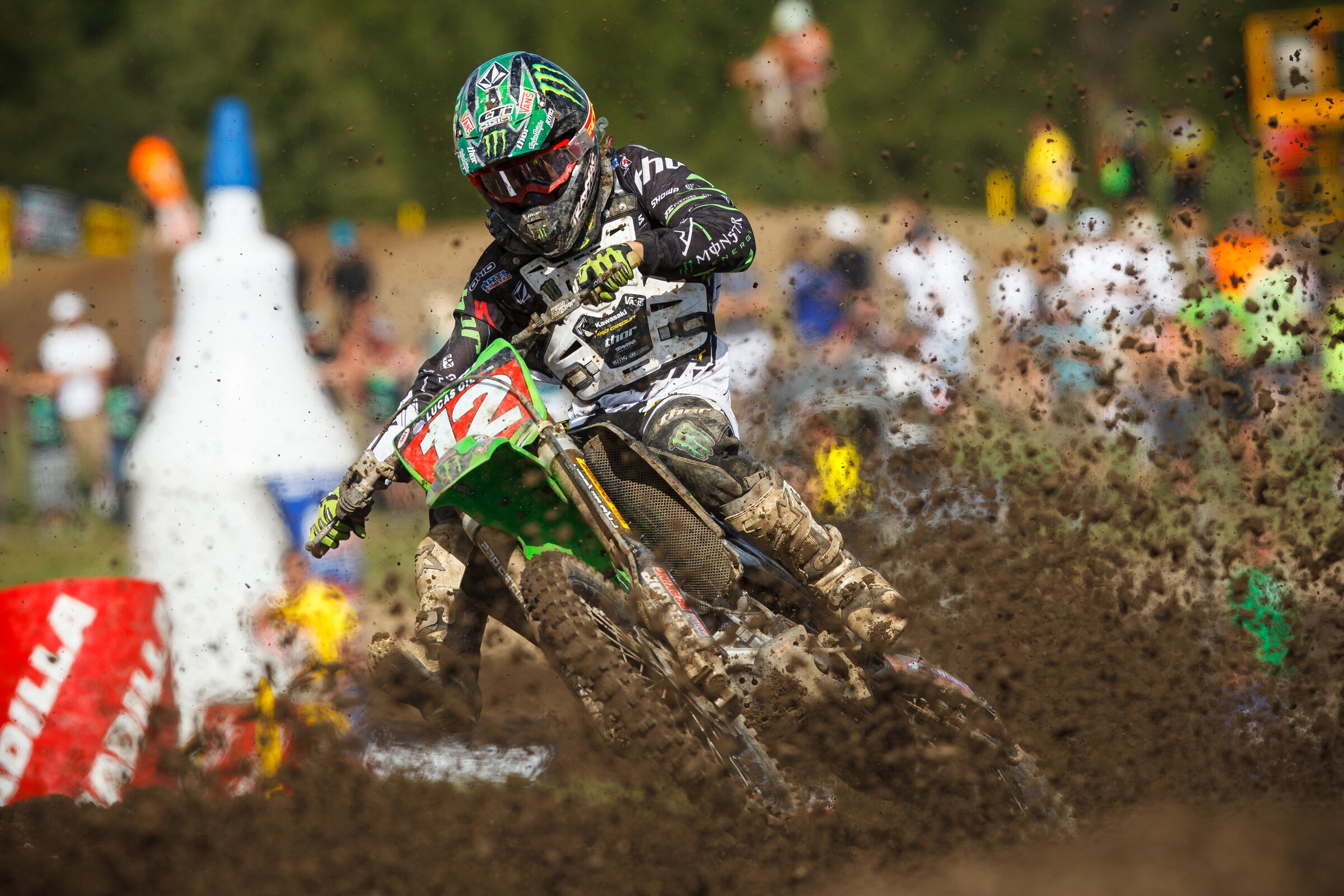 Blake Baggett, the 2012 250cc Class AMA Motocross champion.