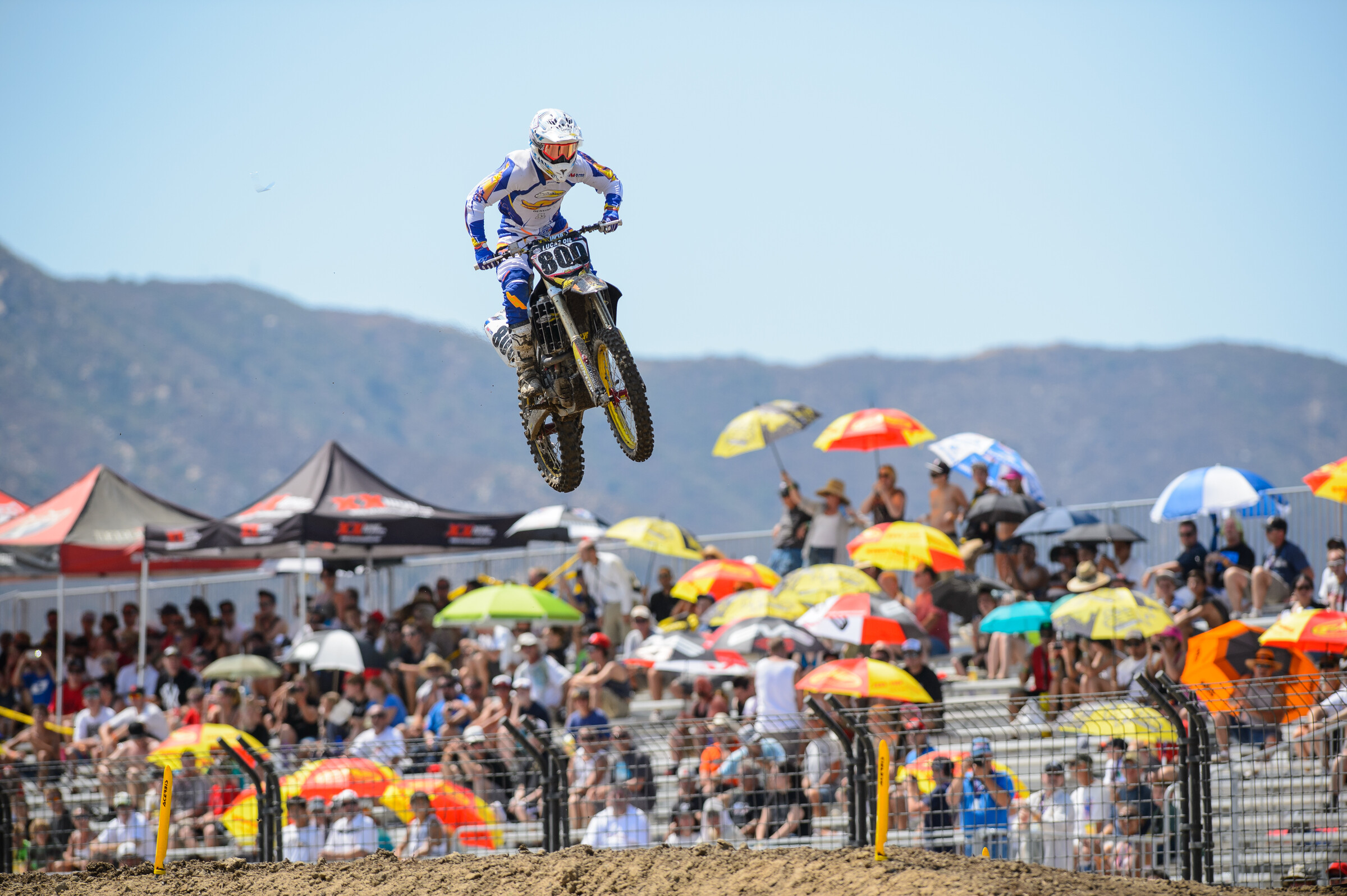 Mike Alessi at the Lake Elsinore National.