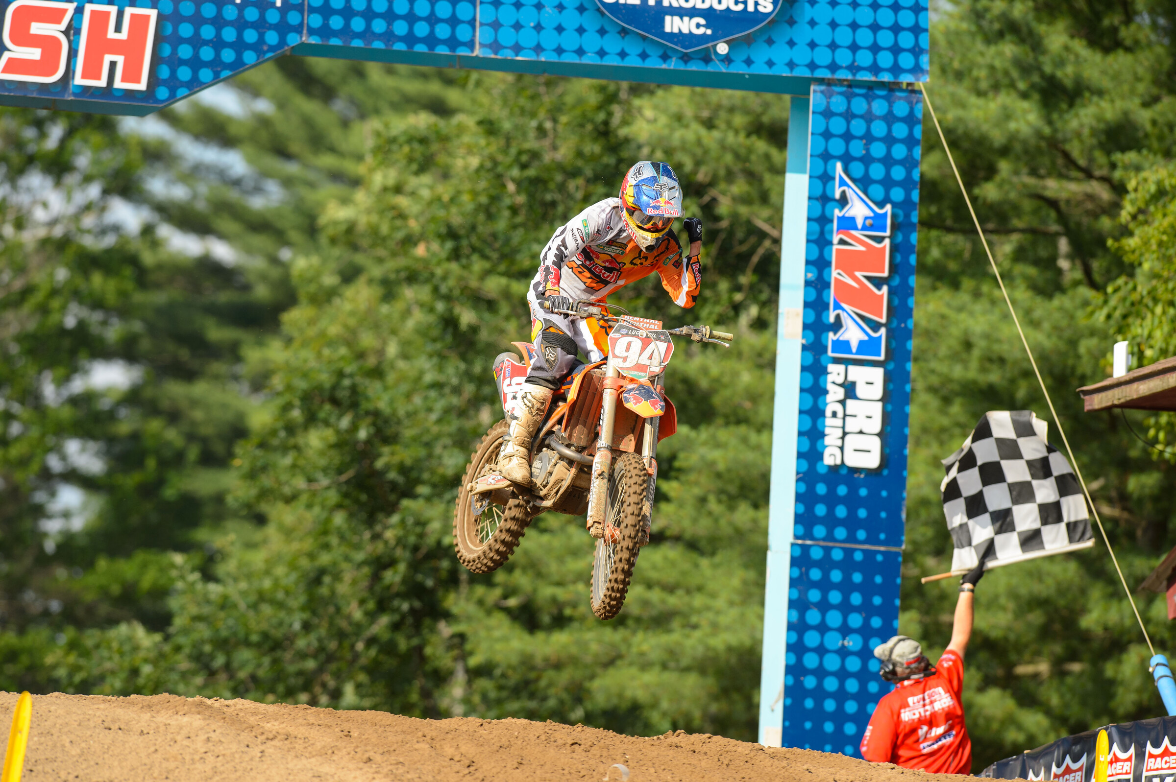 Roczen at the Southwick National.