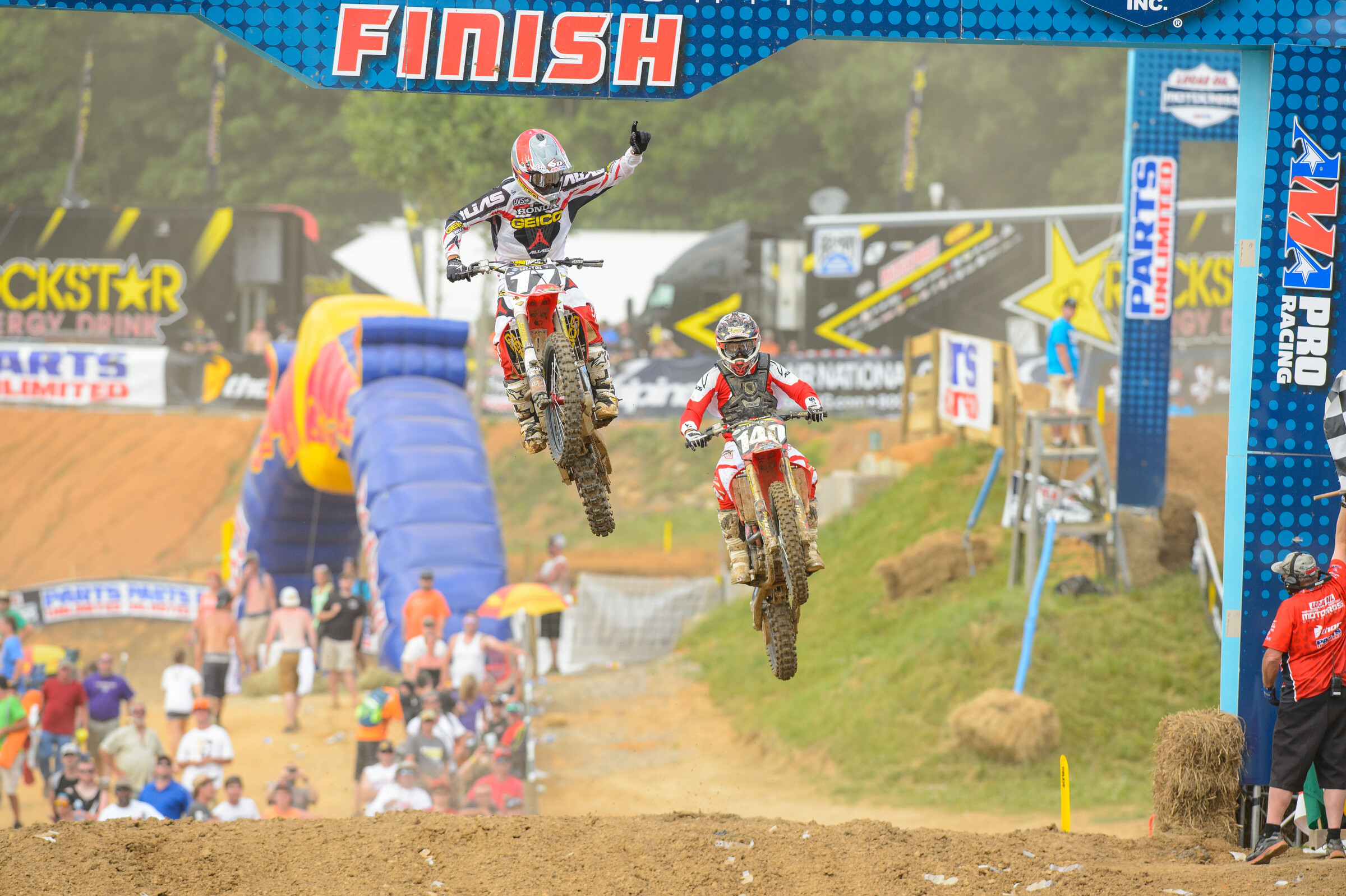 Tomac at the Muddy Creek National.