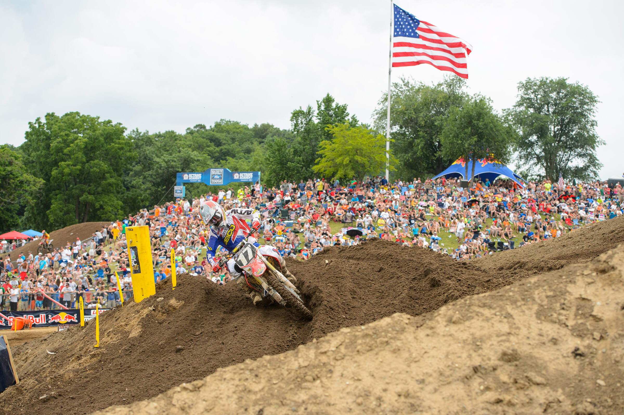 Tomac at the RedBud National.