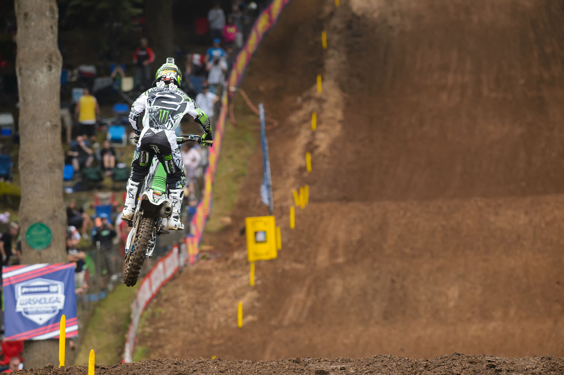 Villopoto at the Washougal National.