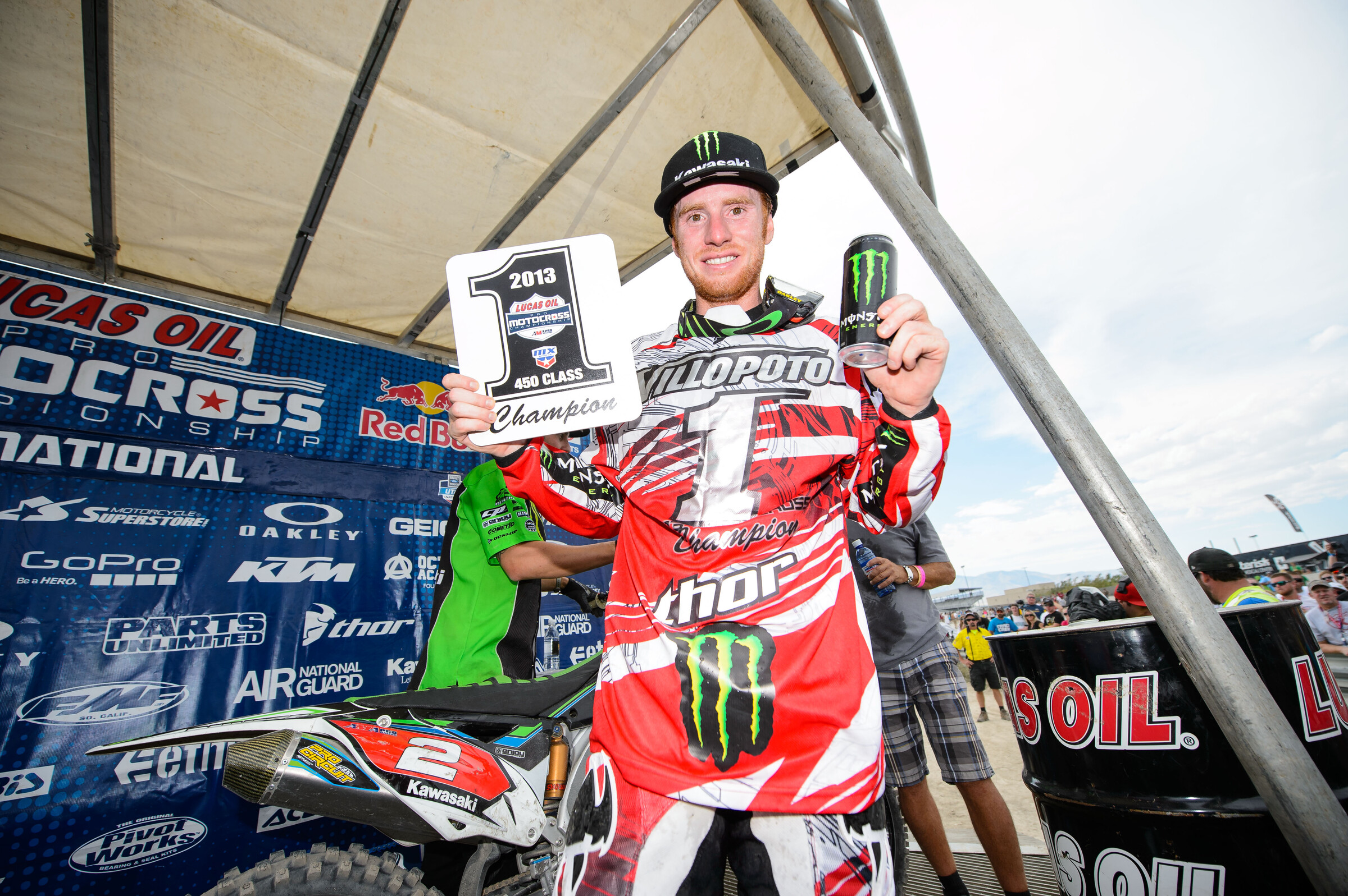 Villopoto reclaimed the #1 plate again.