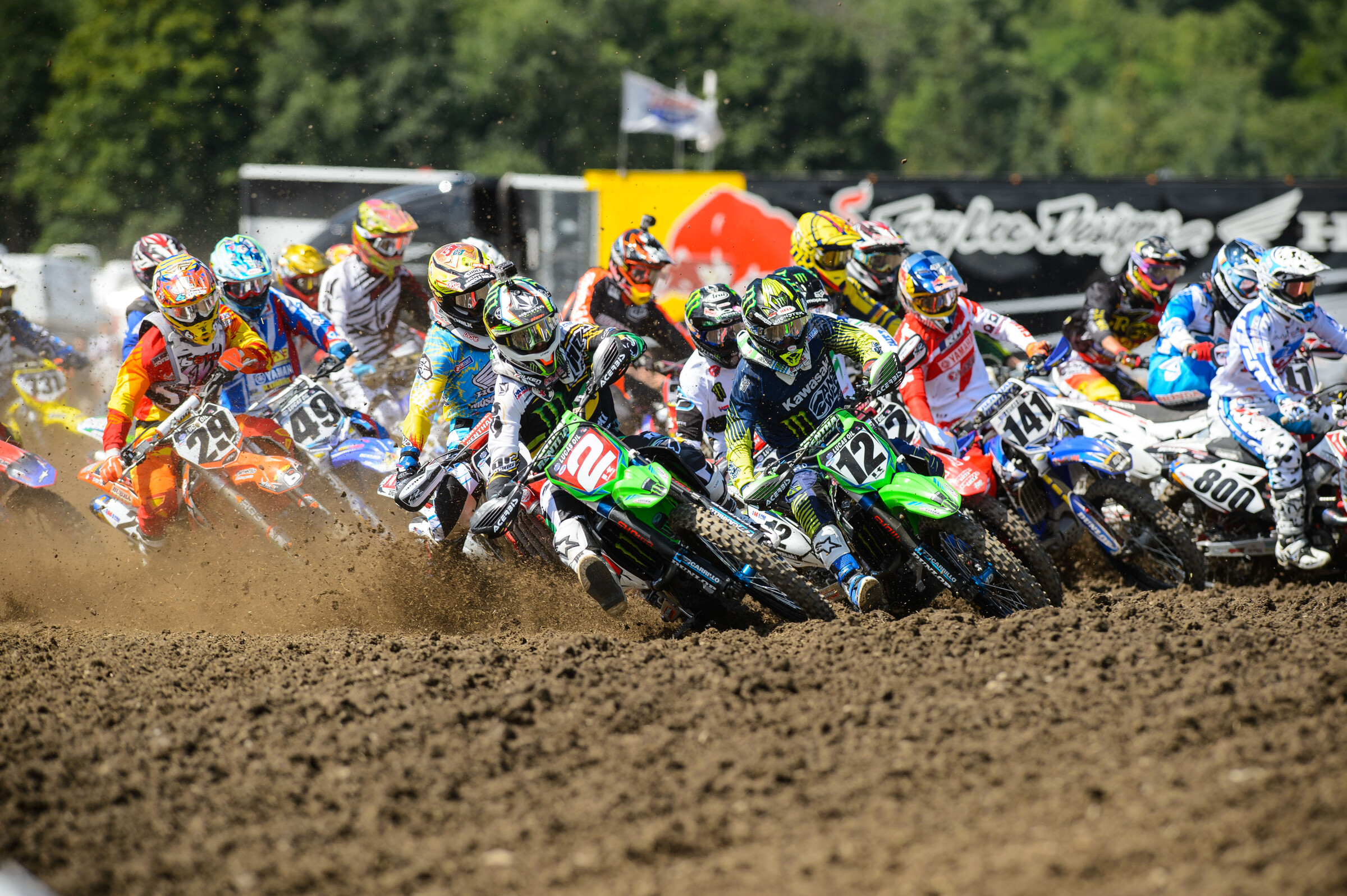 Villopoto at the Unadilla National.