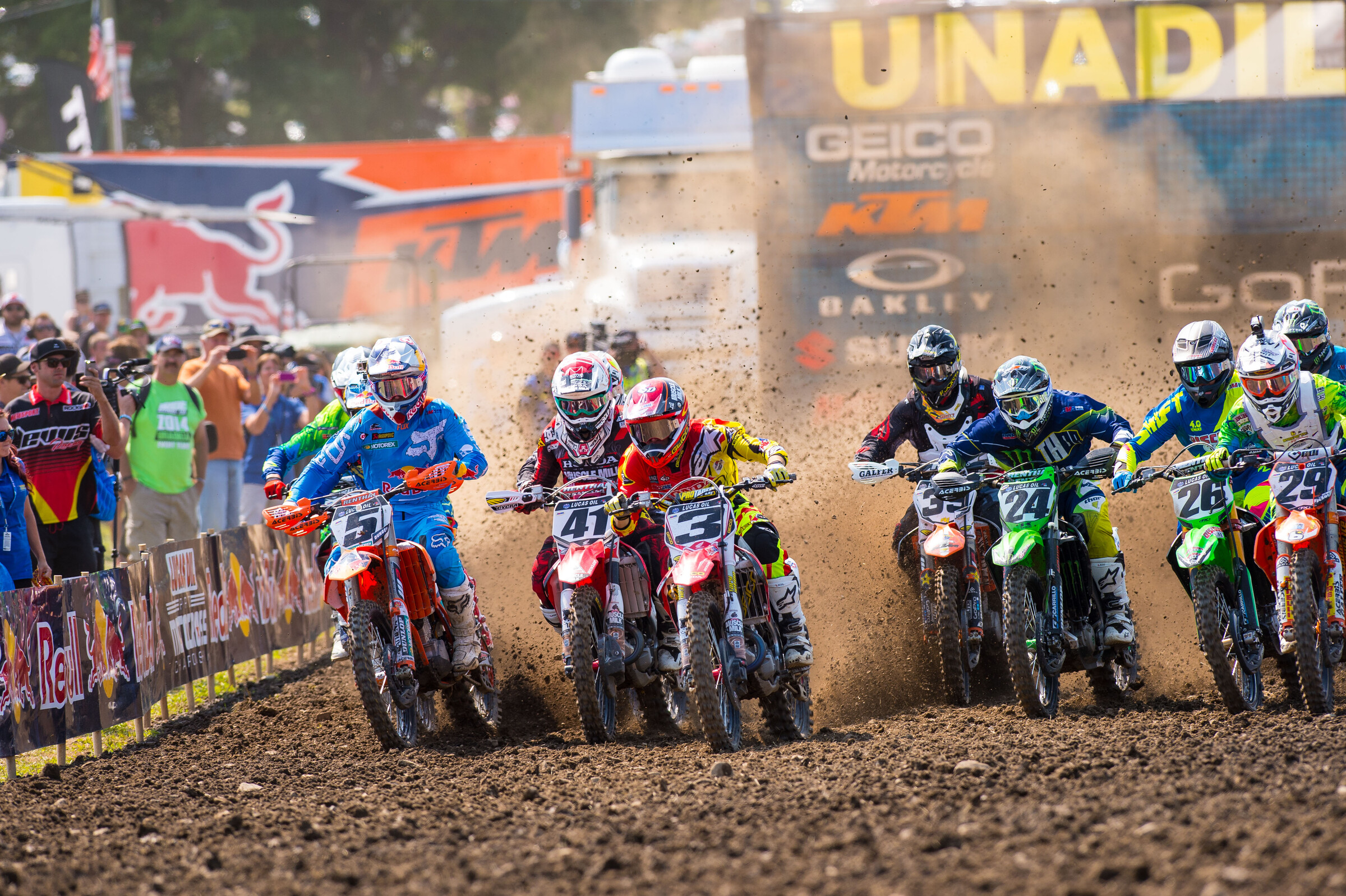 Tomac at the Unadilla National.