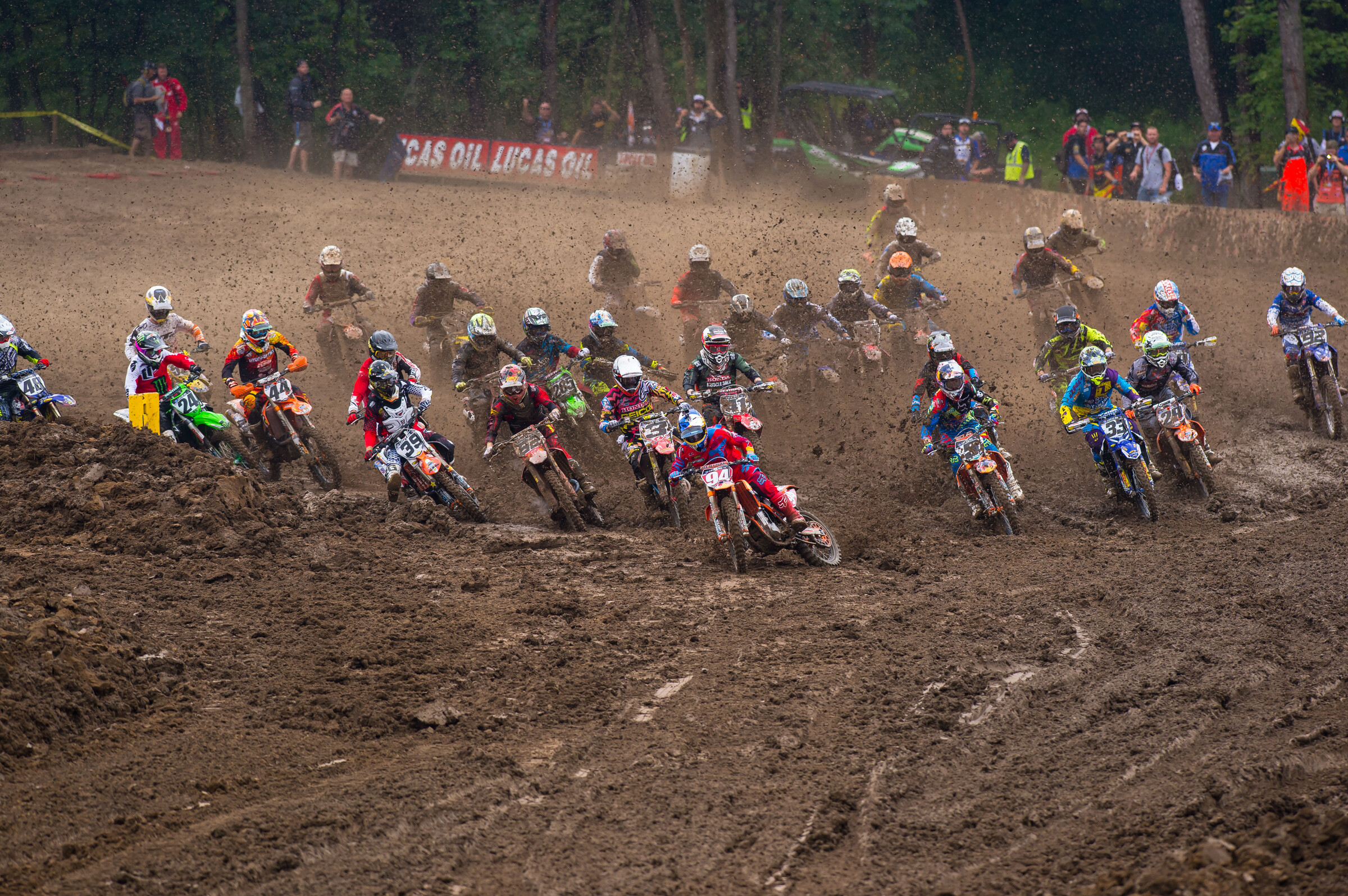 Roczen at the Ironman Nationanal.